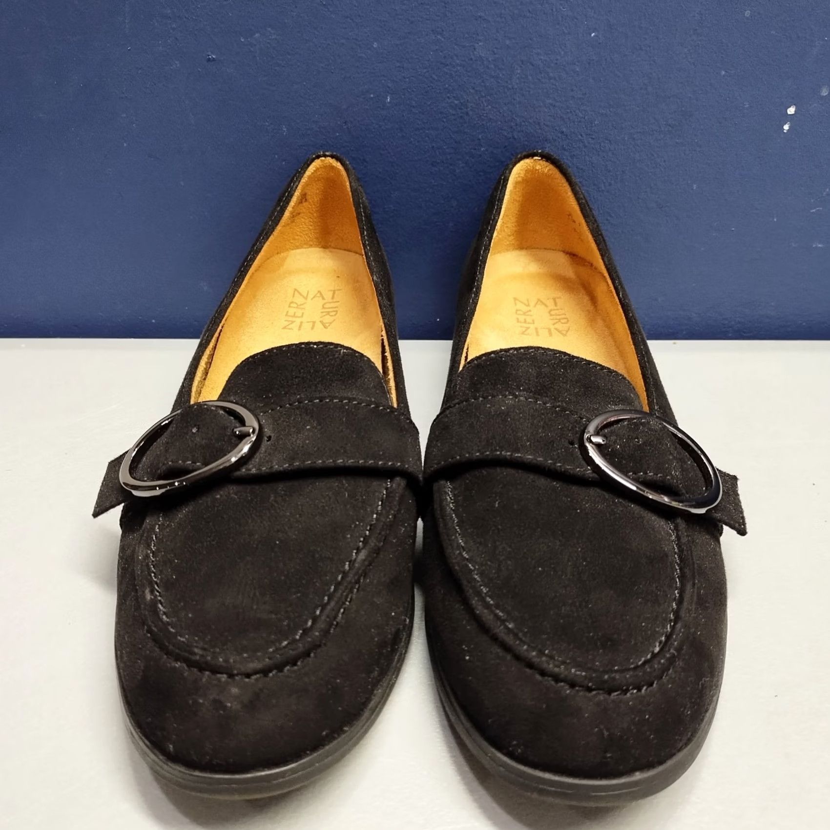 Naturalizer Naturalizer Mina Low Top Loafers Womens 7.5M Black Upper Fabric Comfort Slip On Low Top Casual Size M / US 6-8 / IT 42-44 - 2 Thumbnail