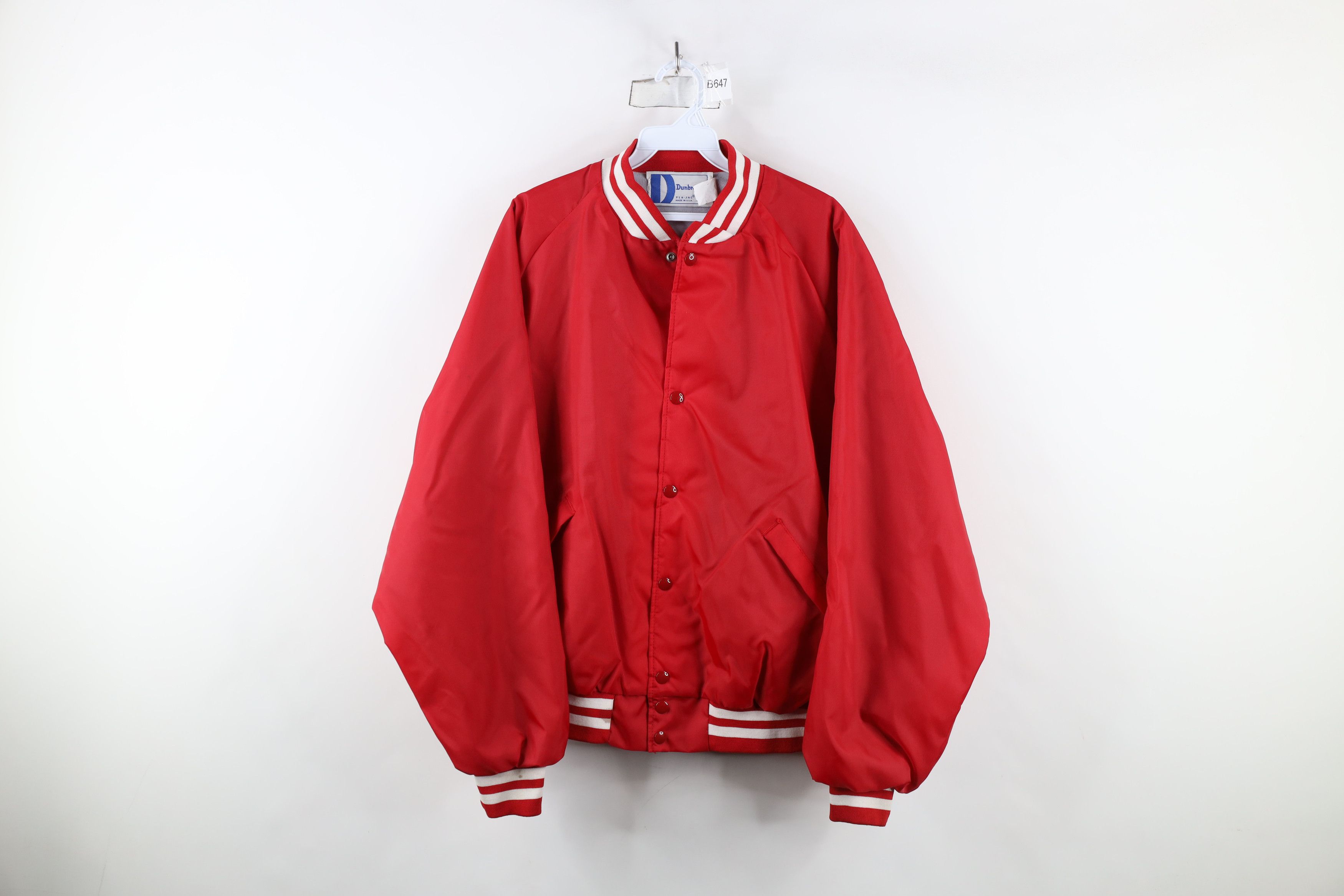Vintage Vintage 90s NASCAR Bill Elliott Racing Bomber Jacket Red USA Size US XL / EU 56 / 4 - 1 Thumbnail