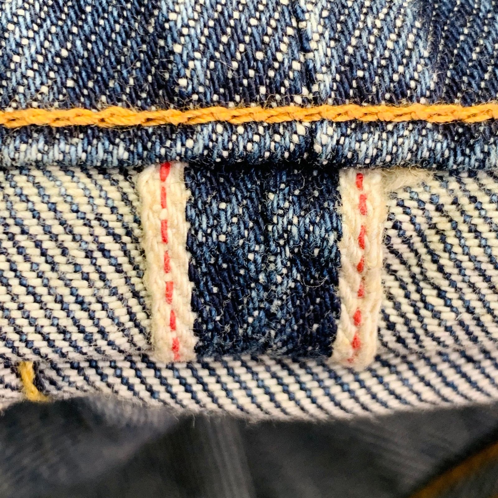 Undercover Blue Multi-Color Embroidery Cotton Relaxed Drop-Crotch Jeans Size US 32 / EU 48 - 8 Thumbnail