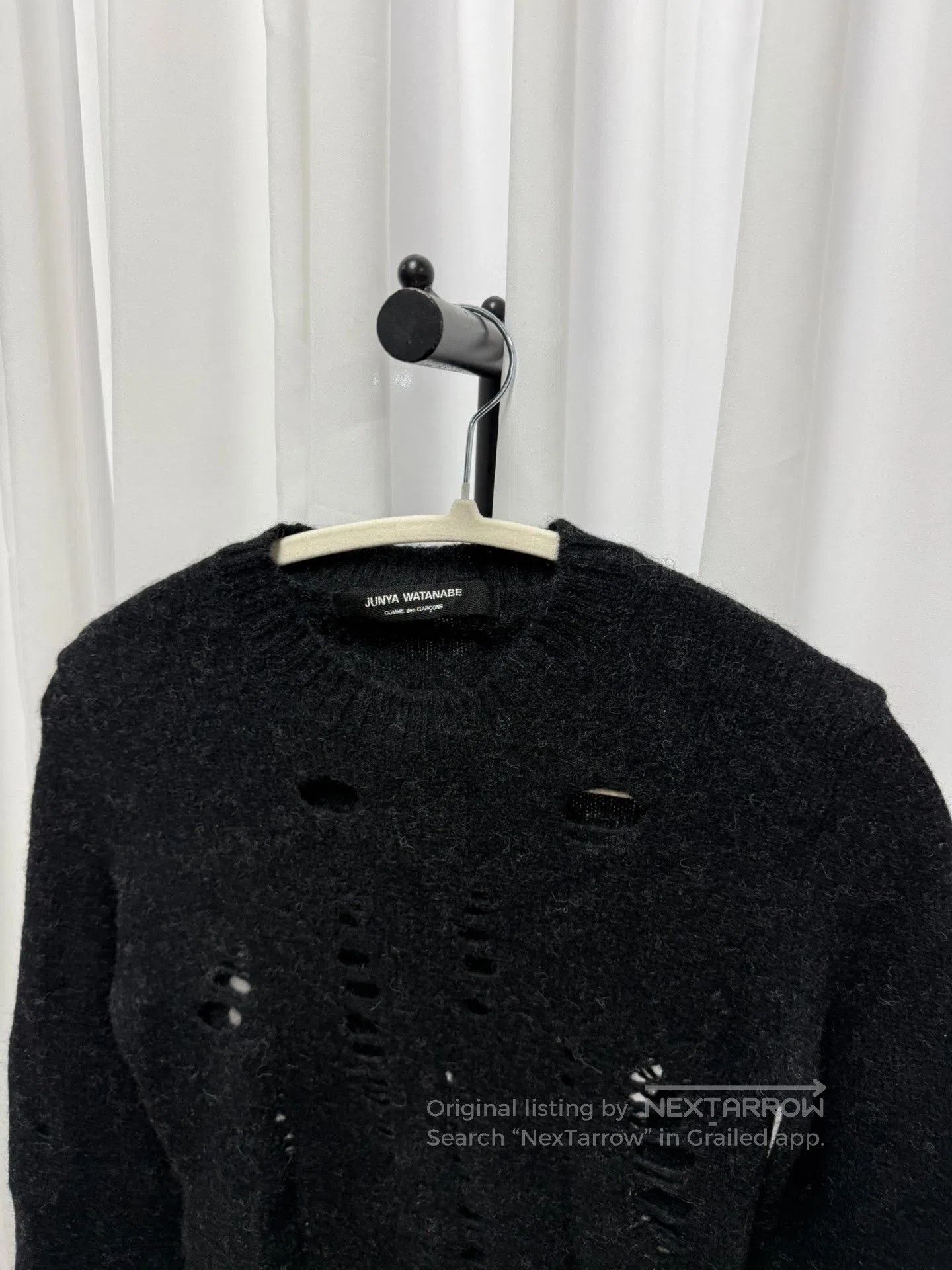 Junya Watanabe Junya Watanabe 03AW Distressed Sweater. Size US M / EU 48-50 / 2 - 4 Thumbnail