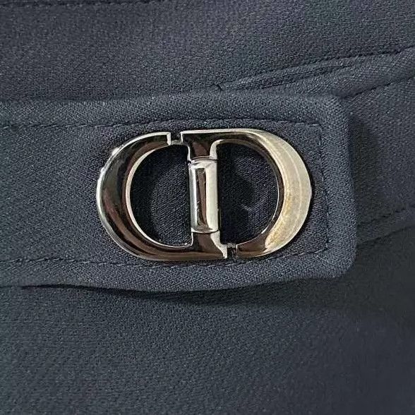 Dior Dior CD buckle black women's skirt Size 26" / US 2 / IT 38 - 4 Thumbnail