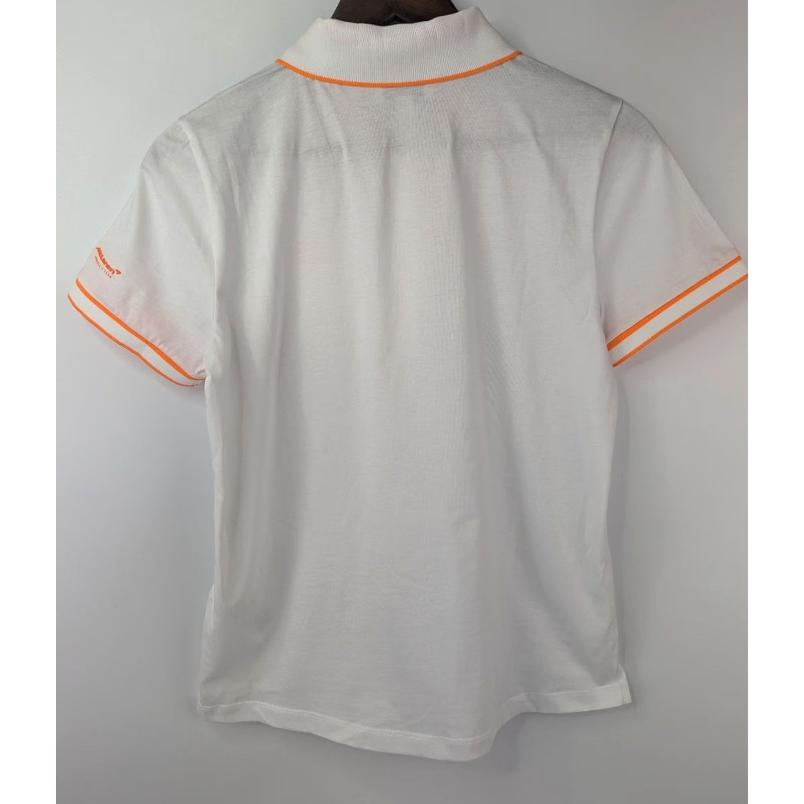 Reiss Reiss Polo Shirt McLaren Womans Medium White F1 Racing Team 100% Cotton Polyester Casual Activewear Womens Size M / US 6-8 / IT 42-44 - 3 Thumbnail