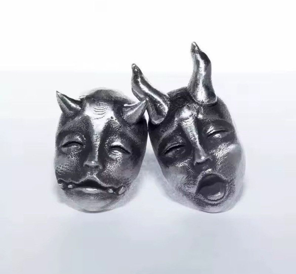 Jewelry × Vintage Retro Demon Punk Gothic Rock Earrings Size ONE SIZE - 1 Thumbnail