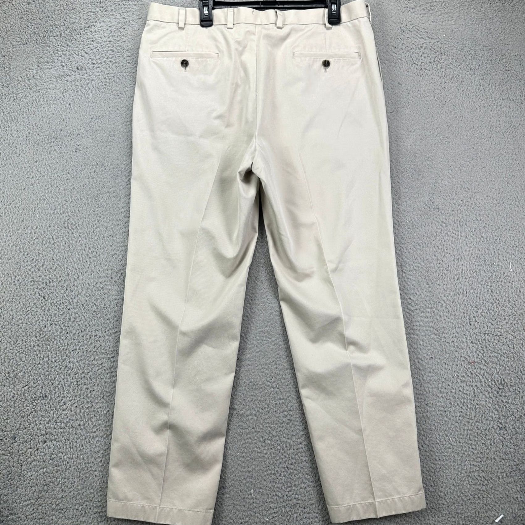 Brooks Brothers Brooks Brothers Clark Men Advantage Chino Pants 38X30 Light Gray Straight Cotton Size US 38 / EU 54 - 2 Thumbnail