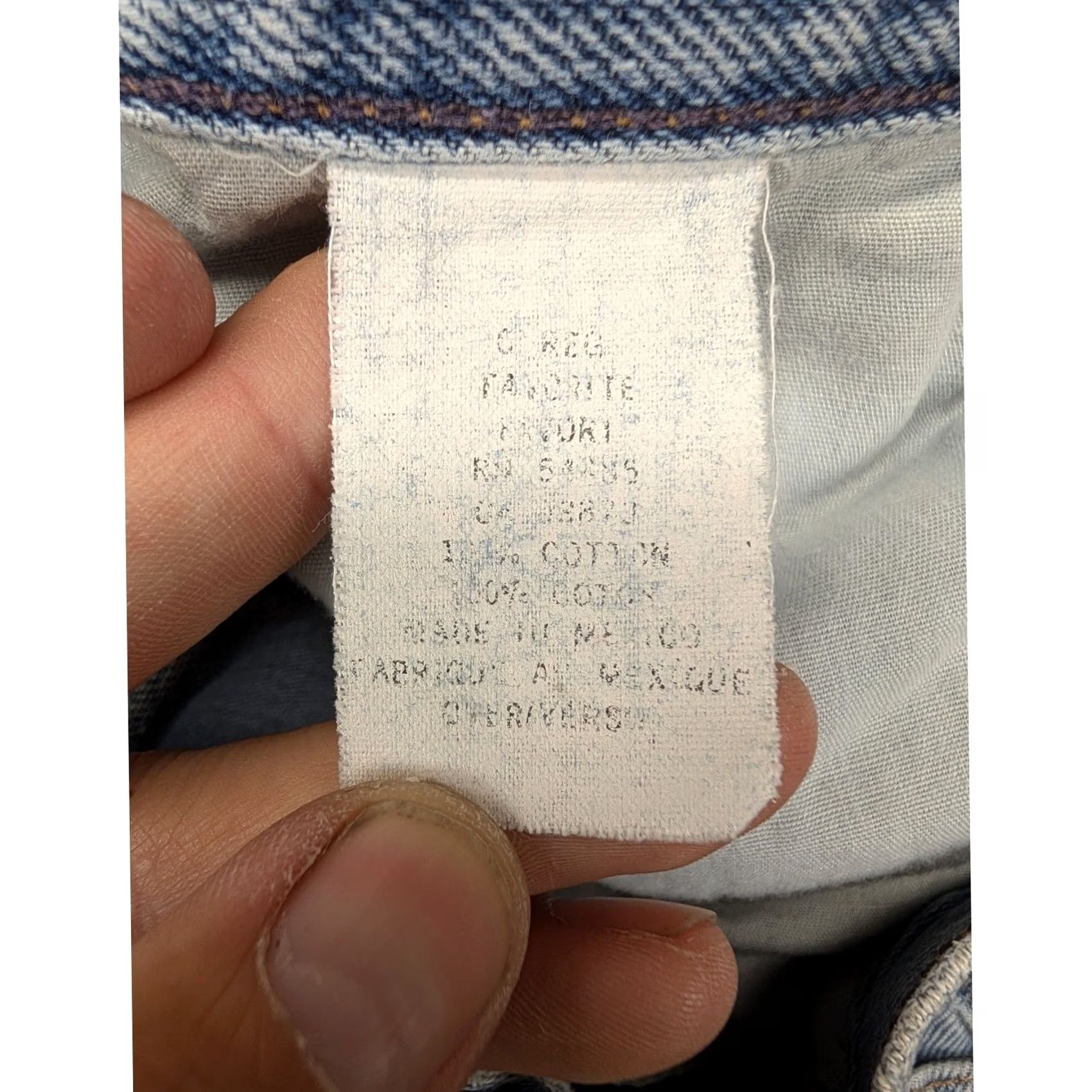 American Eagle Outfitters VINTAGE American Eagle Outfitters Denim Jeans Womens Bootcut 31x28 Light Wash Frayed Hem Jeans Size 24" / US 00 / IT 34 - 5 Thumbnail