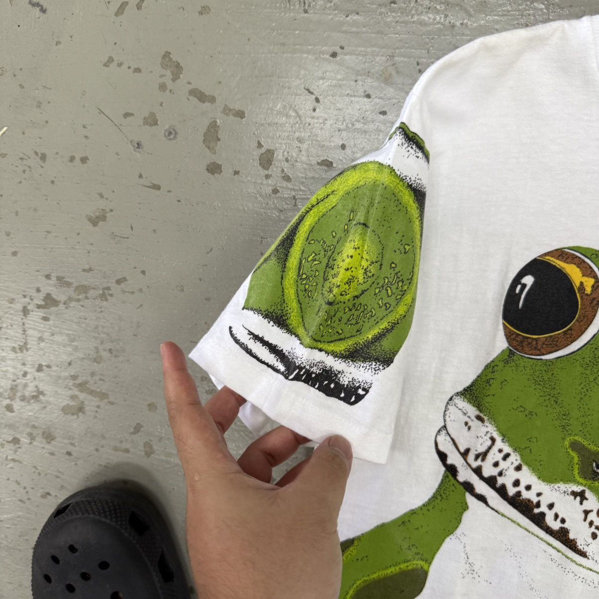 Arts & Science Vintage 80s Zoosloose Frog Graphic Tee Size US M / EU 48-50 / 2 - 7 Thumbnail