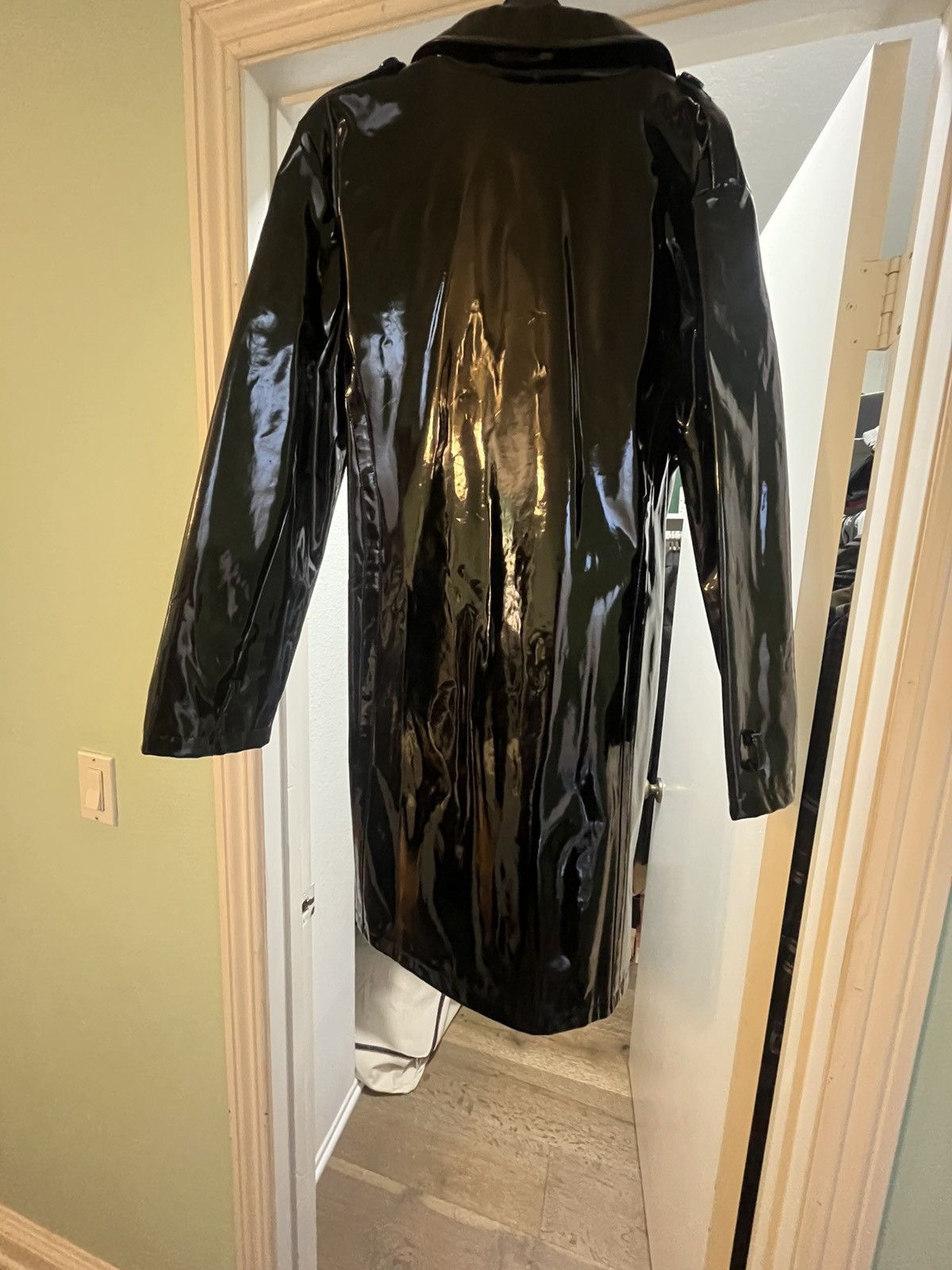 Anton Belinskiy × Designer Black Vinyl Coat Size US S / EU 44-46 / 1 - 6 Thumbnail