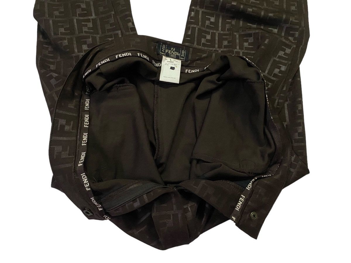 Fendi Vintage FENDI Zucca Monogram Pants Size US 29 - 23 Thumbnail