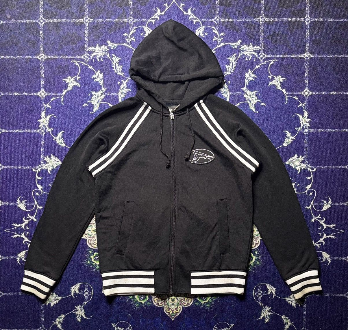 トップス 20471120 ziphoodie Other 20471120 Hyoma Zip-up White Stripe Hoodie | Grailed