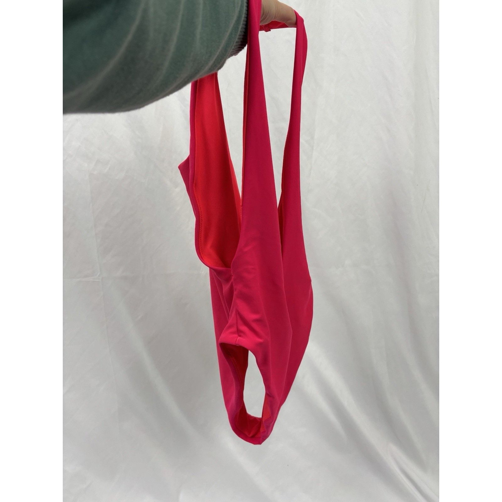 American Eagle Outfitters Aerie Super Scoop Cheekiest One Piece Swimsuit Pink Size M Size M / US 6-8 / IT 42-44 - 11 Thumbnail