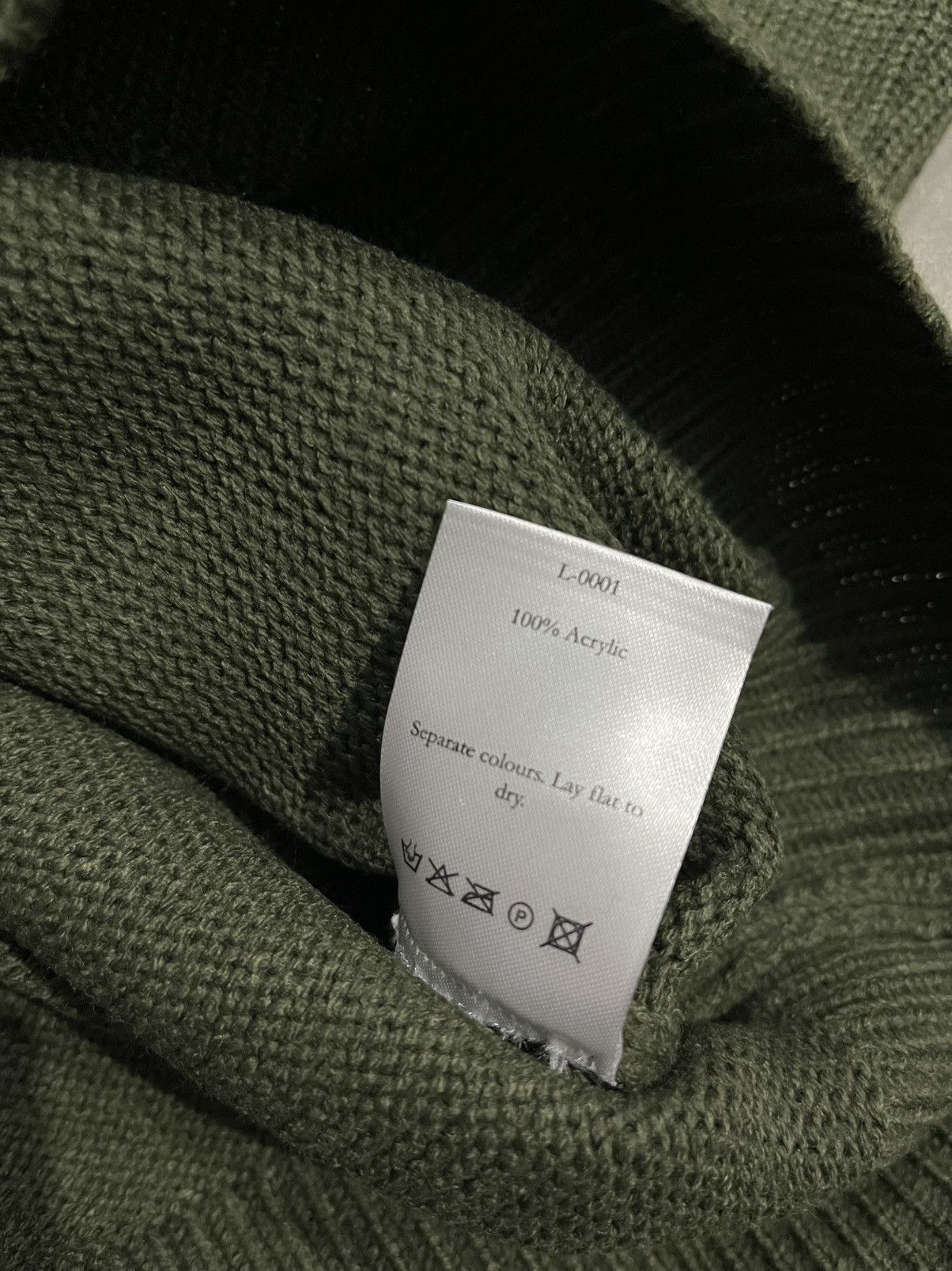 Olive Olive Clothing Crew-Neck Knit Jumper - Khaki (One Size) Size US L / EU 52-54 / 3 - 6 Thumbnail