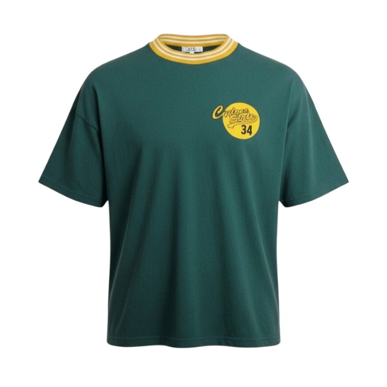In The Attic ATC In the Attic Homme Cyclone State 34 Ringer Wide T-shirt Size US M / EU 48-50 / 2 - 1 Thumbnail