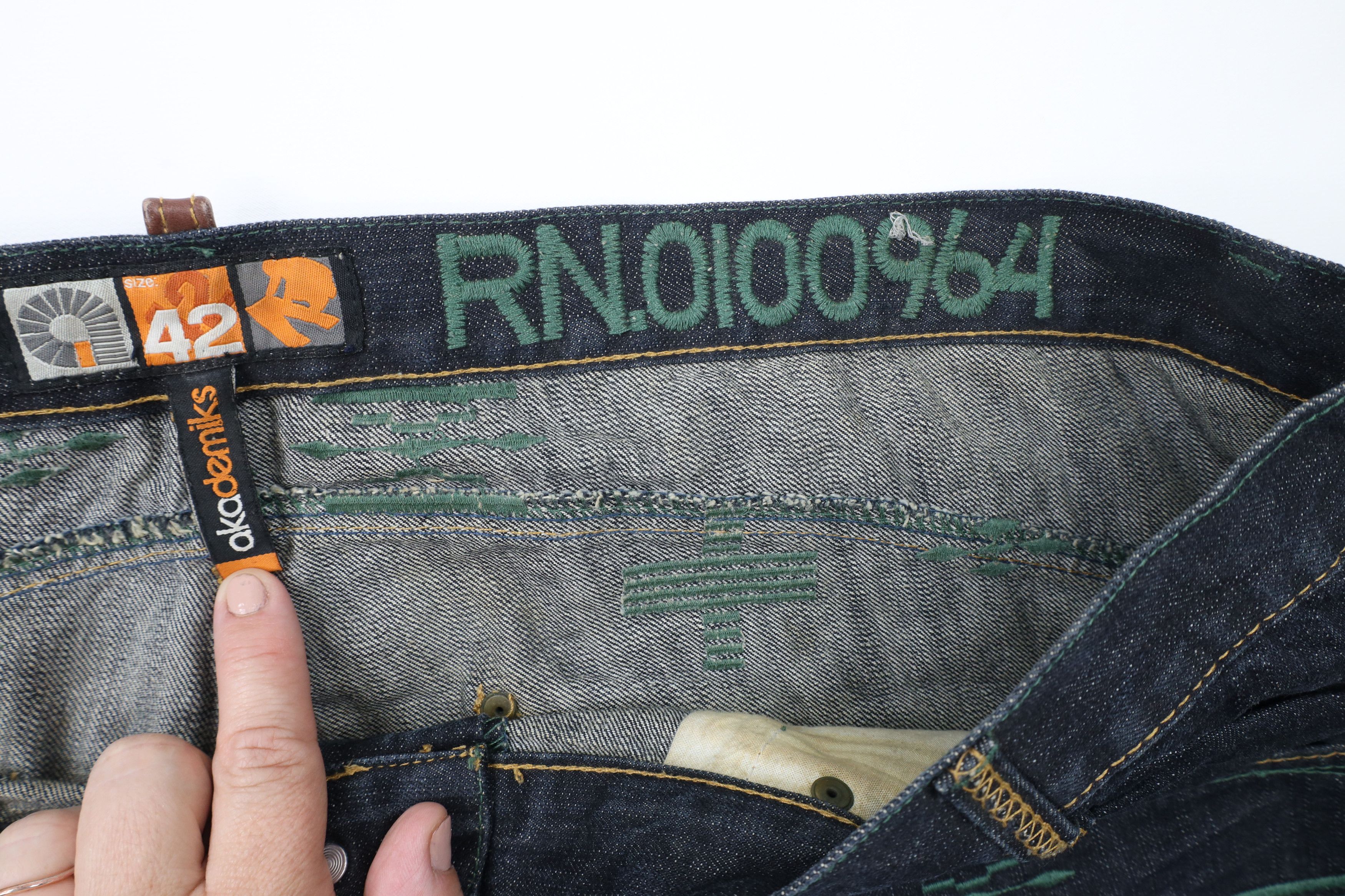 Vintage Vintage Y2K Streetwear Fiesta Warrior Baggy Wide Leg Jeans Size US 42 / EU 58 - 8 Thumbnail