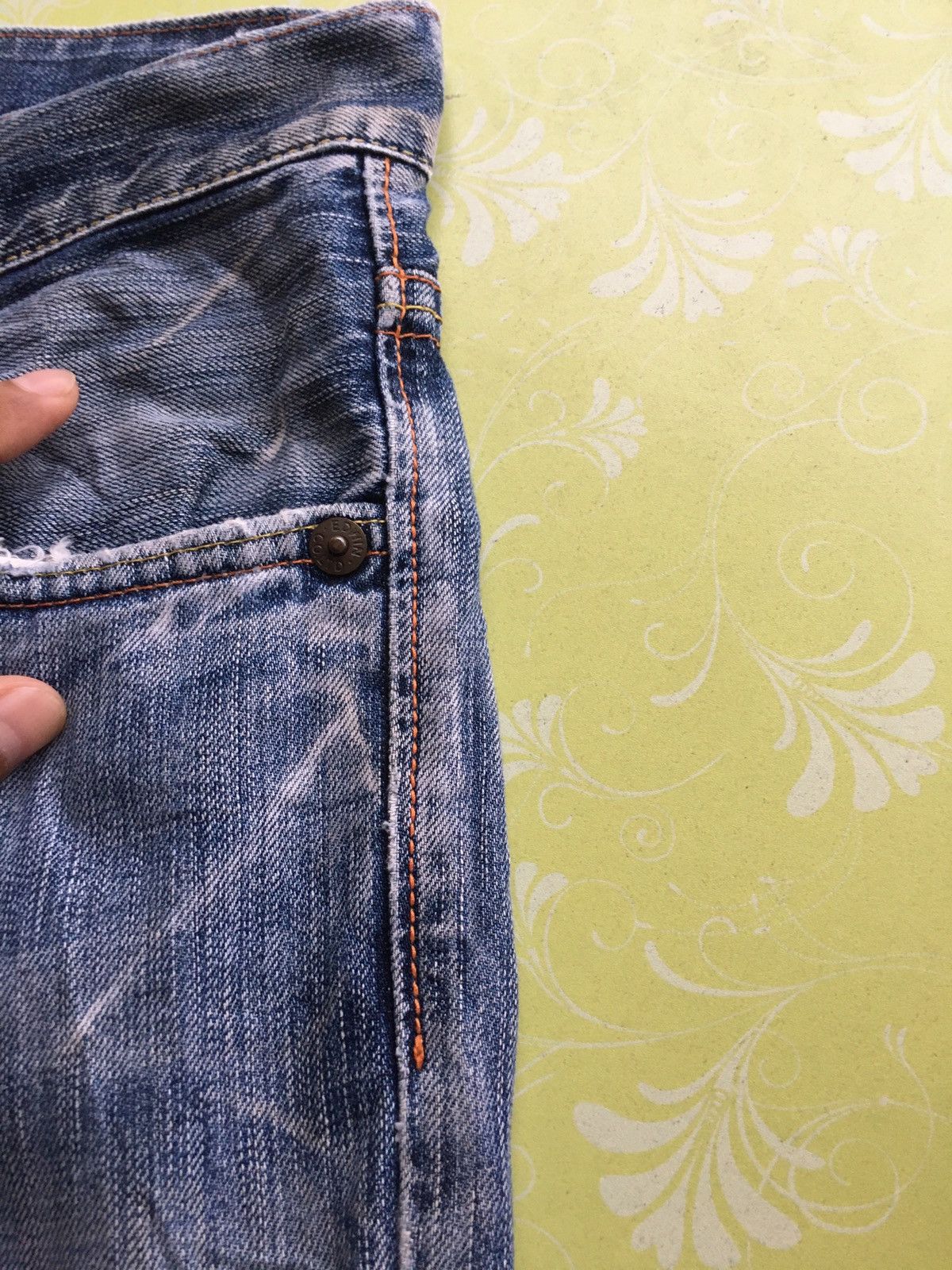Edwin × Japanese Brand × Vintage Edwin blue trip 503 vintage Size US 34 / EU 50 - 22 Thumbnail