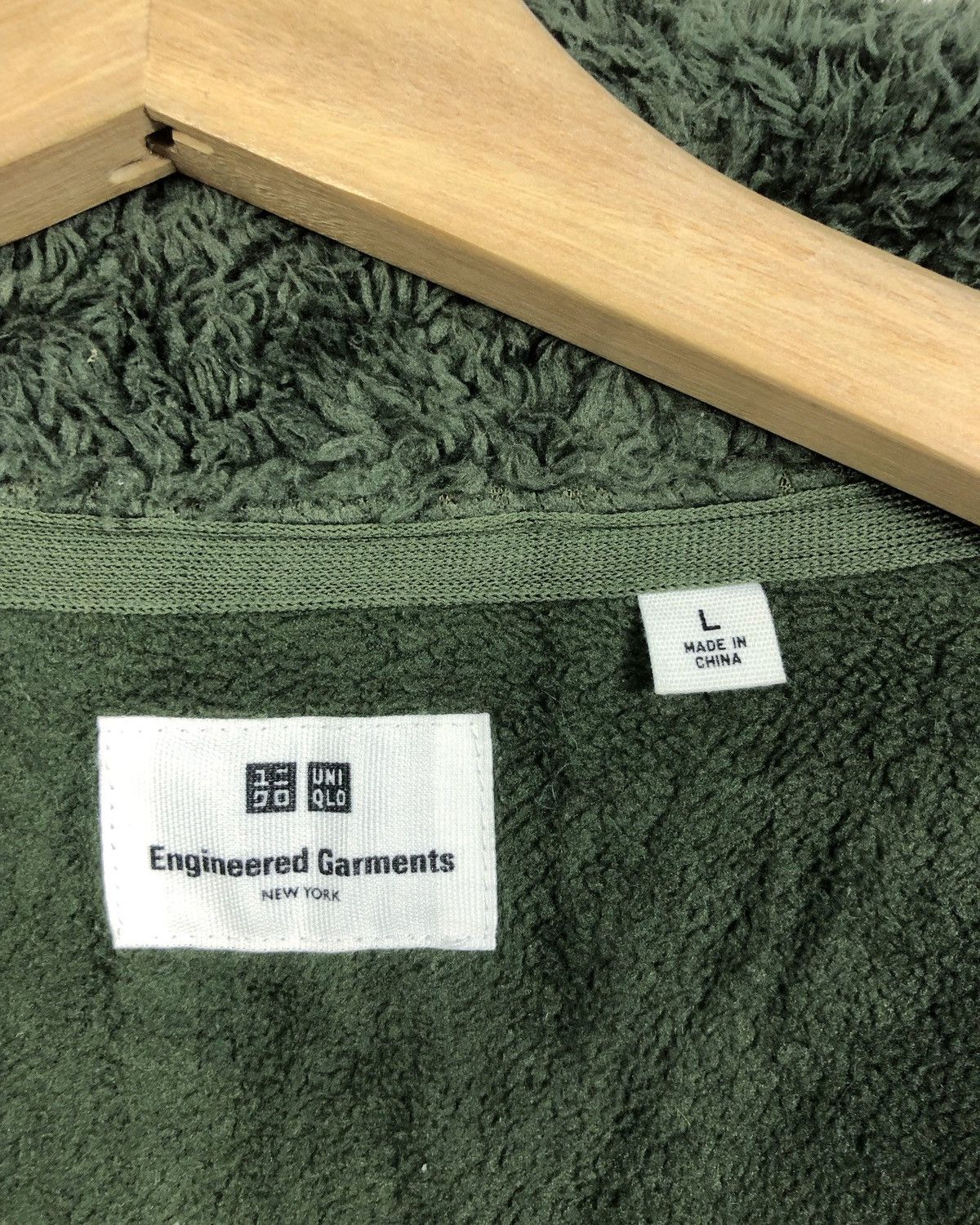 Engineered Garments × Uniqlo Rare Uniqlo X Engineered Garments Fleece Jacket Size US L / EU 52-54 / 3 - 9 Thumbnail
