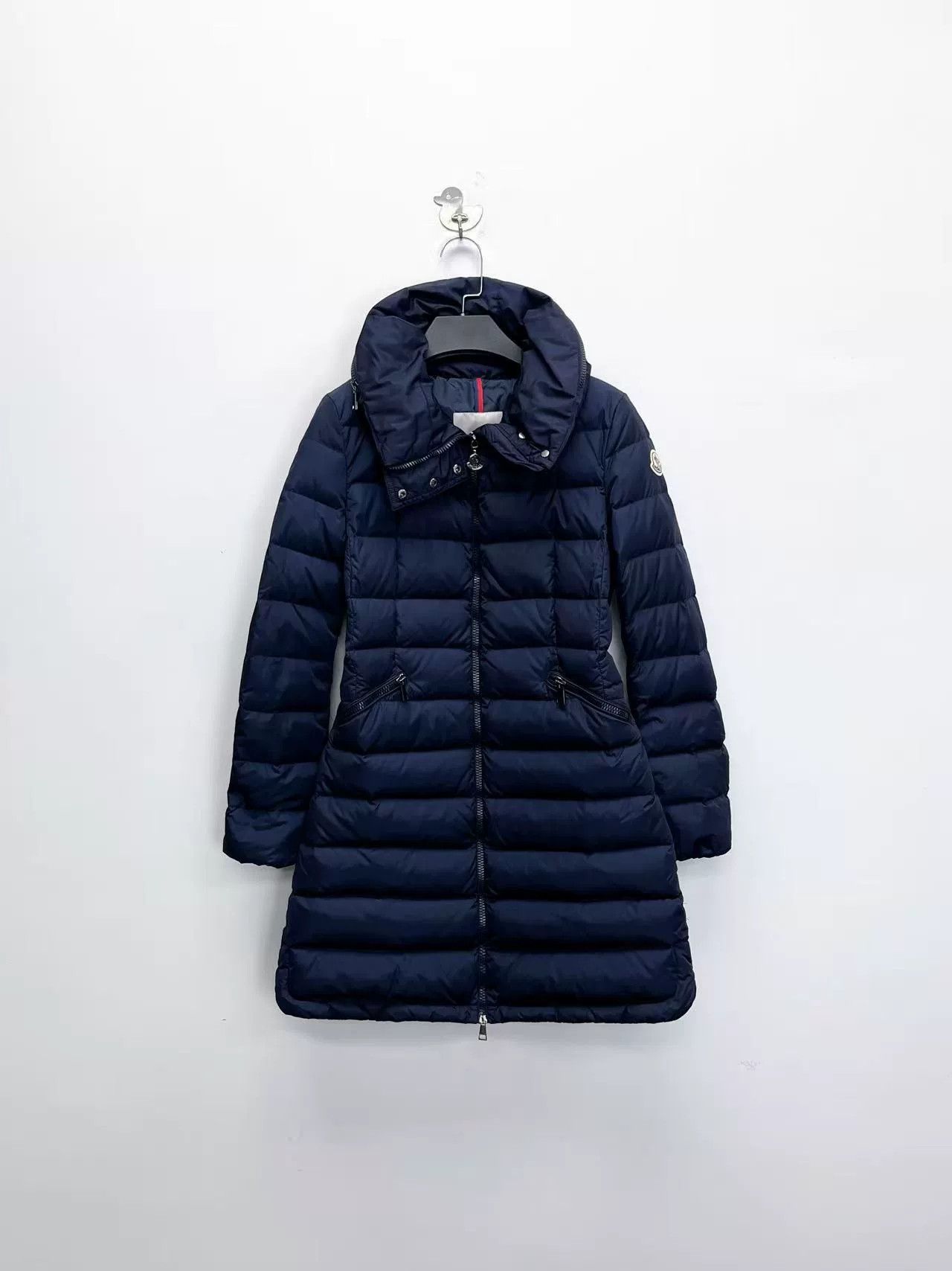Moncler Moncler Flammette Long Down Jacket Size XS / US 0-2 / IT 36-38 - 1 Thumbnail