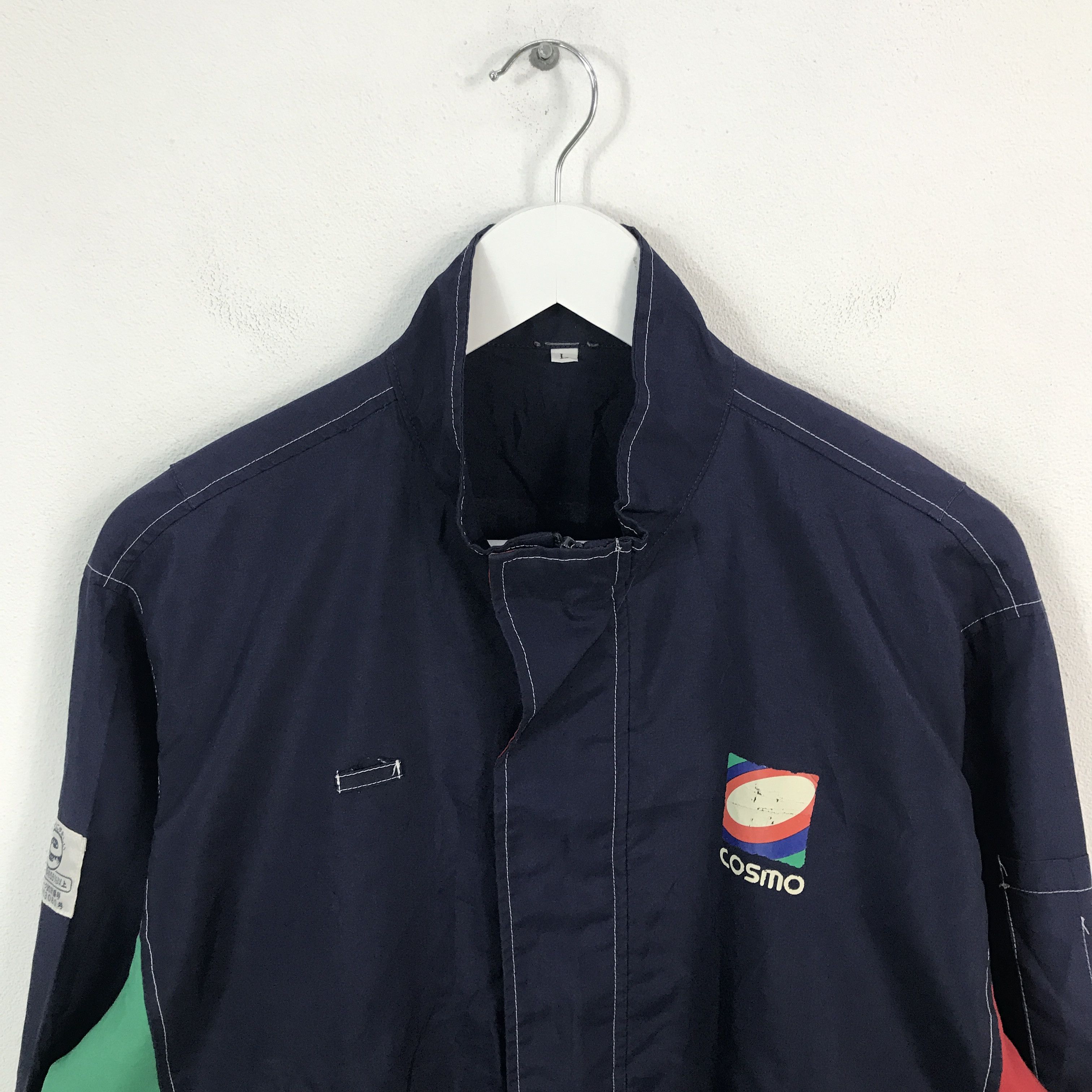 Japanese Brand cosmo auto servise staff racing jacket Size US XL / EU 56 / 4 - 3 Thumbnail
