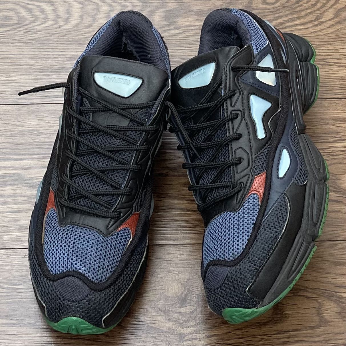 adidas gazelle silver green womens Raf Simons Adidas Ozweego II