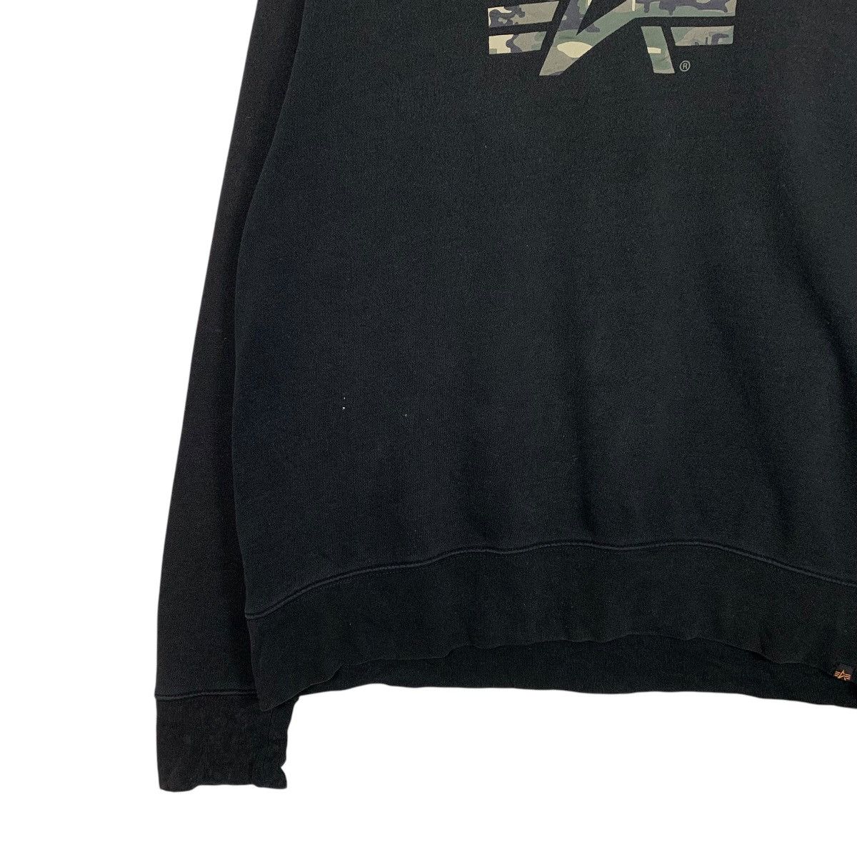 Alpha Industries Alpha Industries Big Logo Crewneck Sweatshirt Size US XL / EU 56 / 4 - 3 Thumbnail