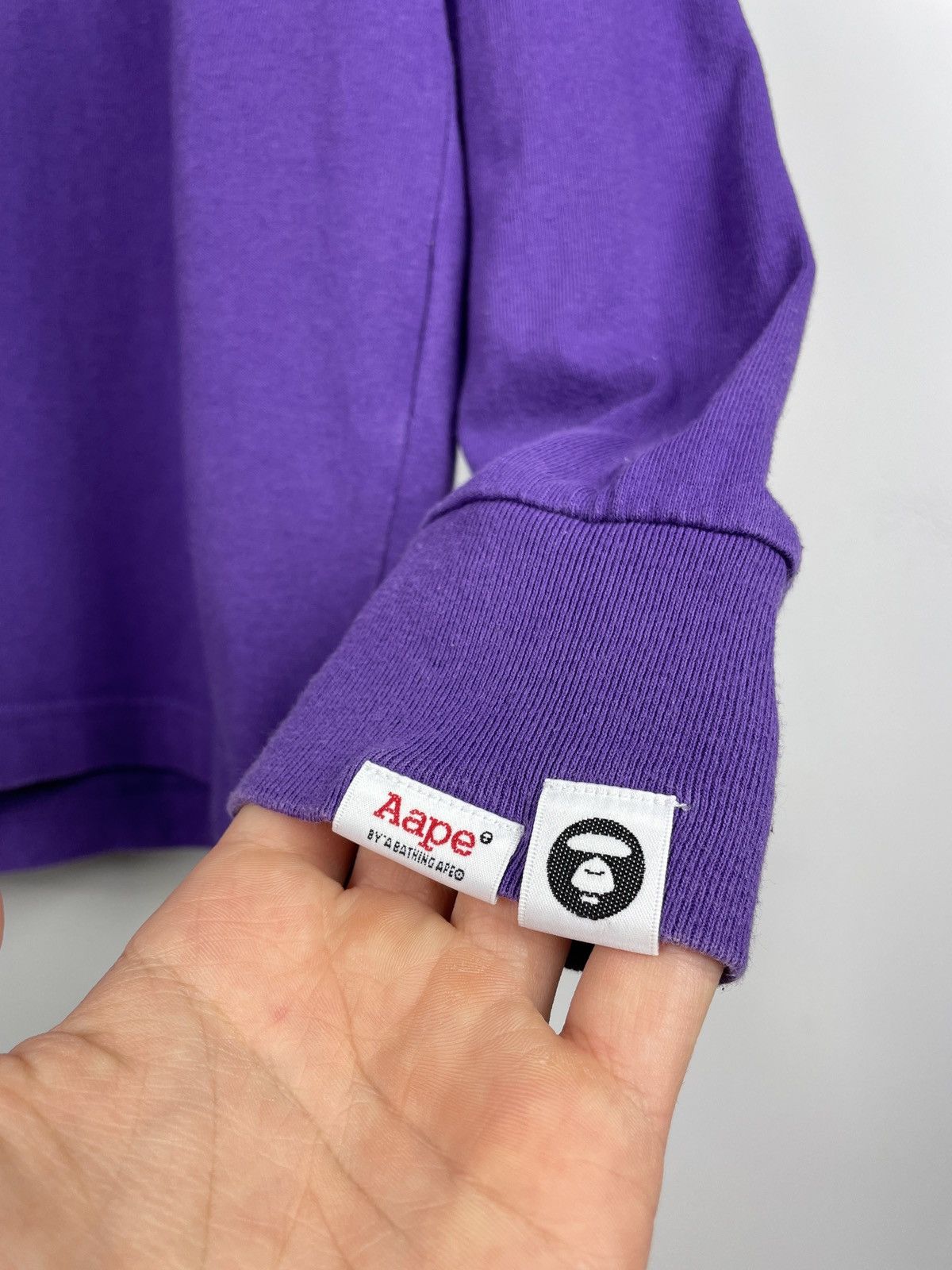 Aape Aape by A Bathing Ape Long Sleeve Size US S / EU 44-46 / 1 - 8 Thumbnail
