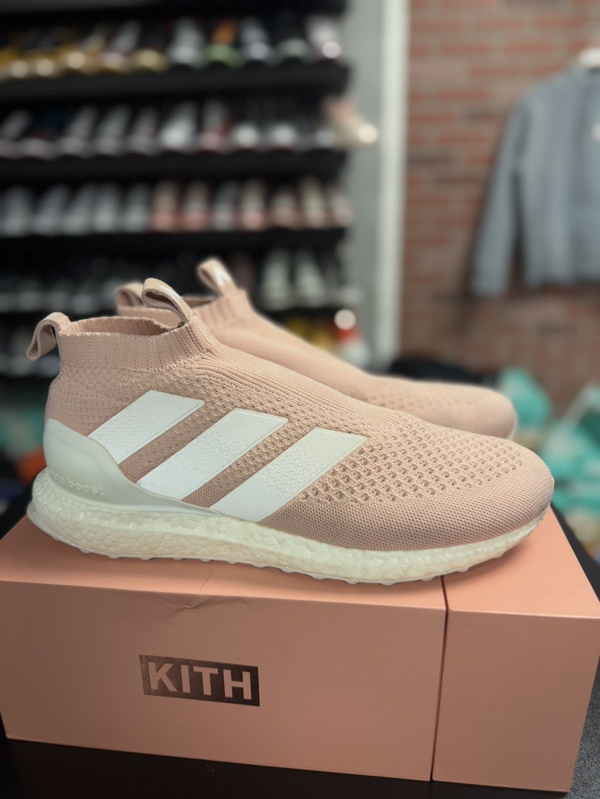 Adidas × Kith Adidas Ace 16 Purecontrol Ultra Boost Kith Flamingos 11.5 Size US 11.5 / EU 44-45 - 3 Thumbnail