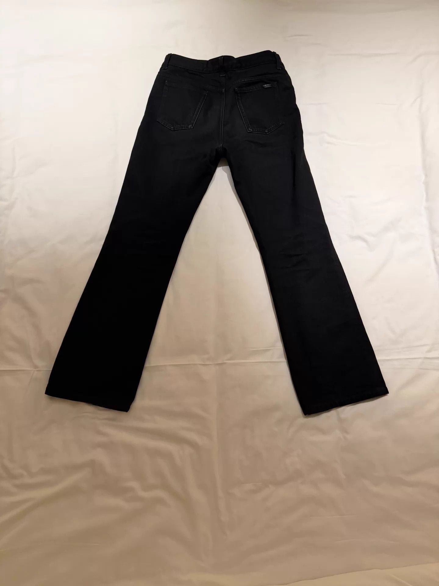 Saint Laurent Paris Saint Laurent SLP D25 Black Straight Leg Jeans Size US 30 / EU 46 - 6 Thumbnail