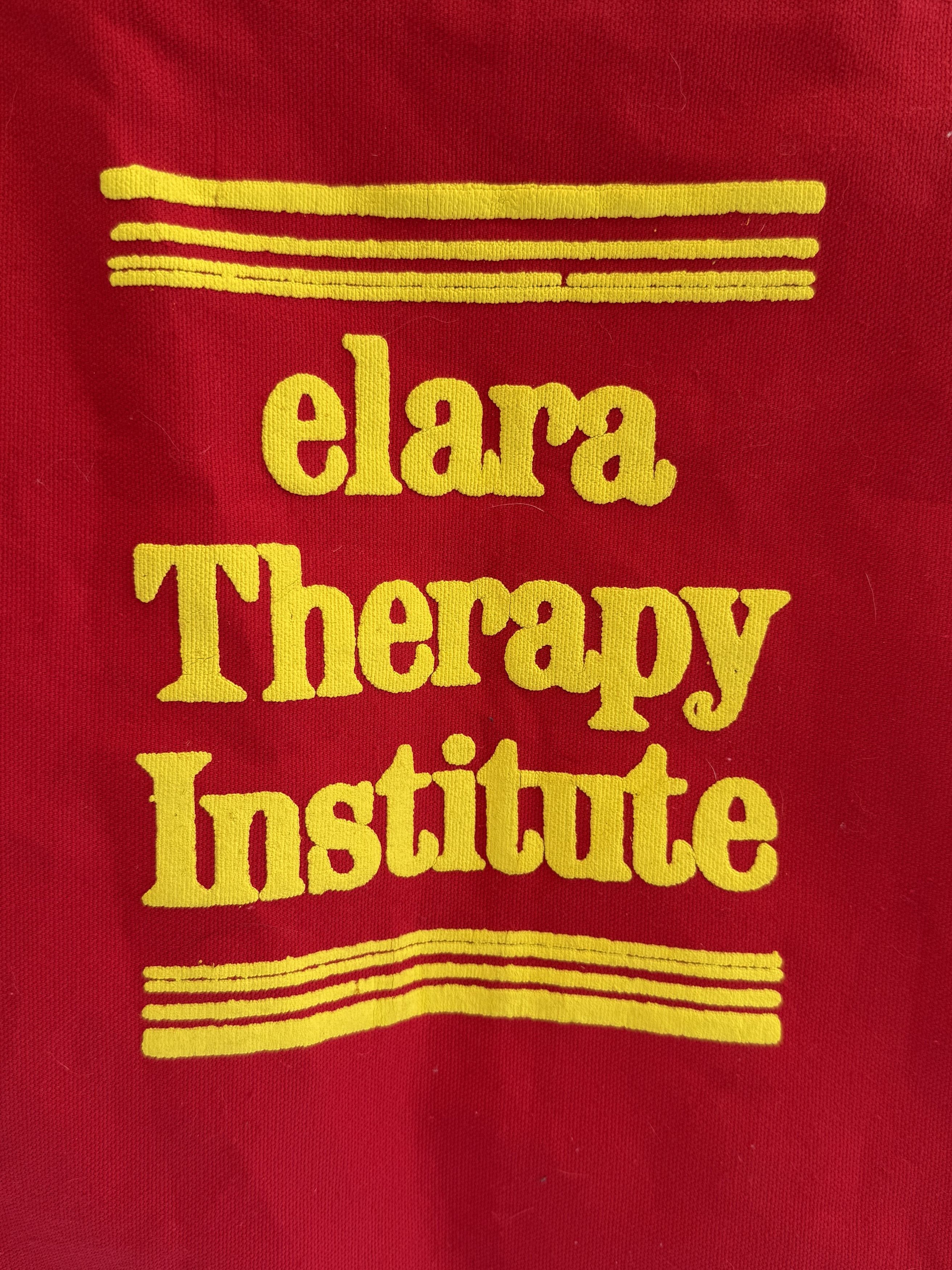 Elara × Online Ceramics X ELARA THERAPY INSTITUTE Puffy Print Tote Bag Size ONE SIZE - 6 Thumbnail