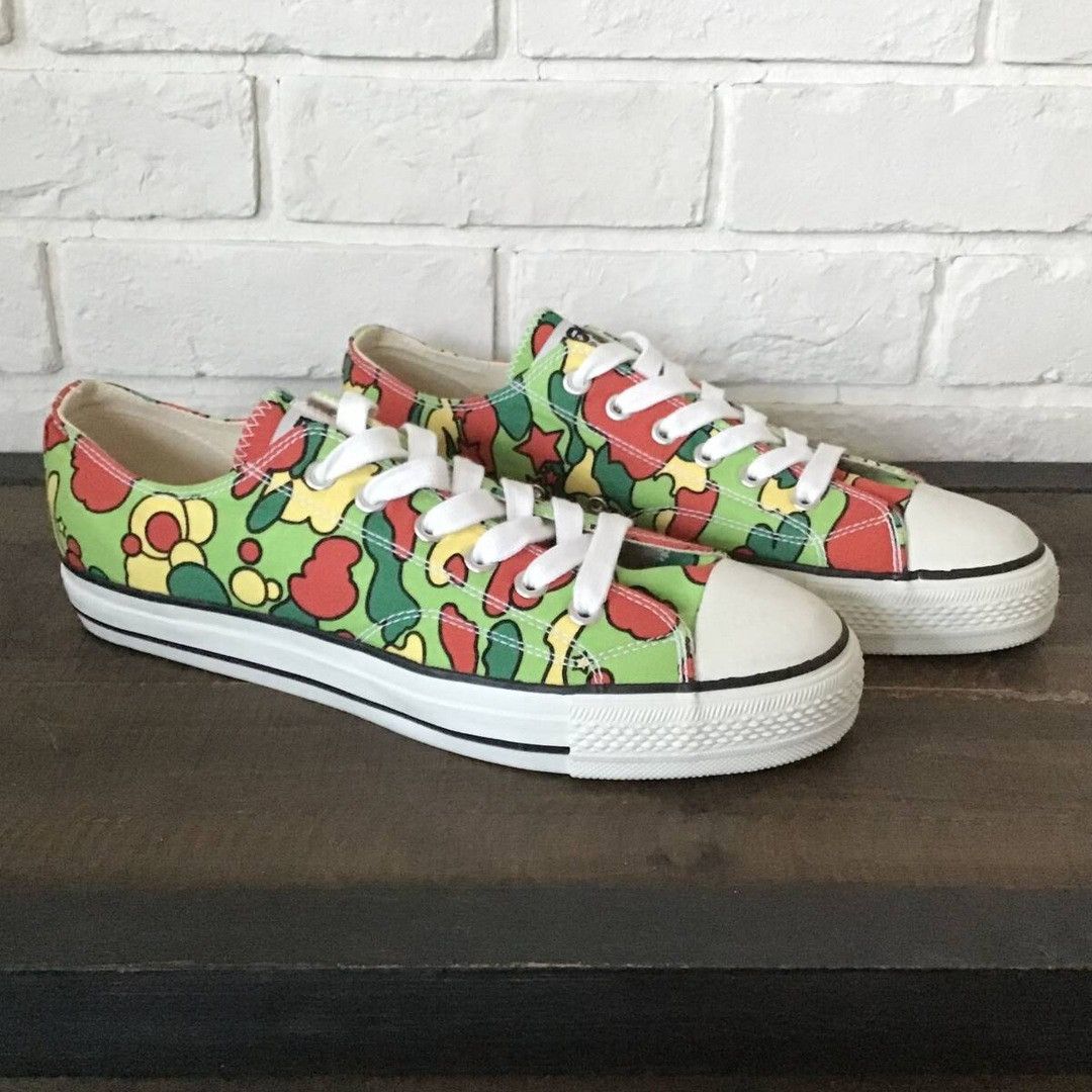 Bape × Nigo 🔥2001🔥 Psyche camo BAPE STA sneakers a bathing ape NIGO Size US 10 / EU 43 - 1 Thumbnail