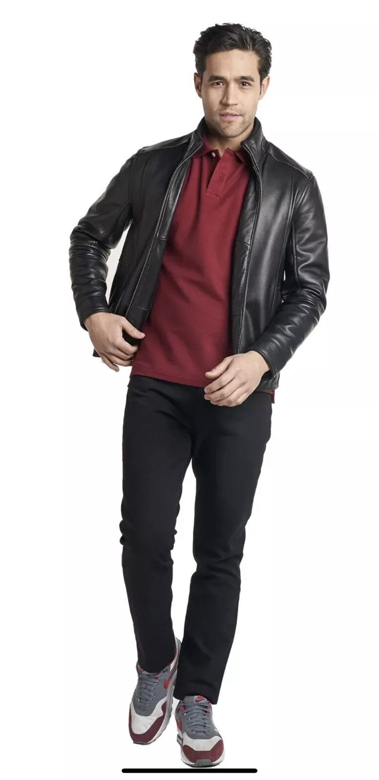 Peter Manning Lambskin Leather Jacket Size US M / EU 48-50 / 2 - 1 Thumbnail