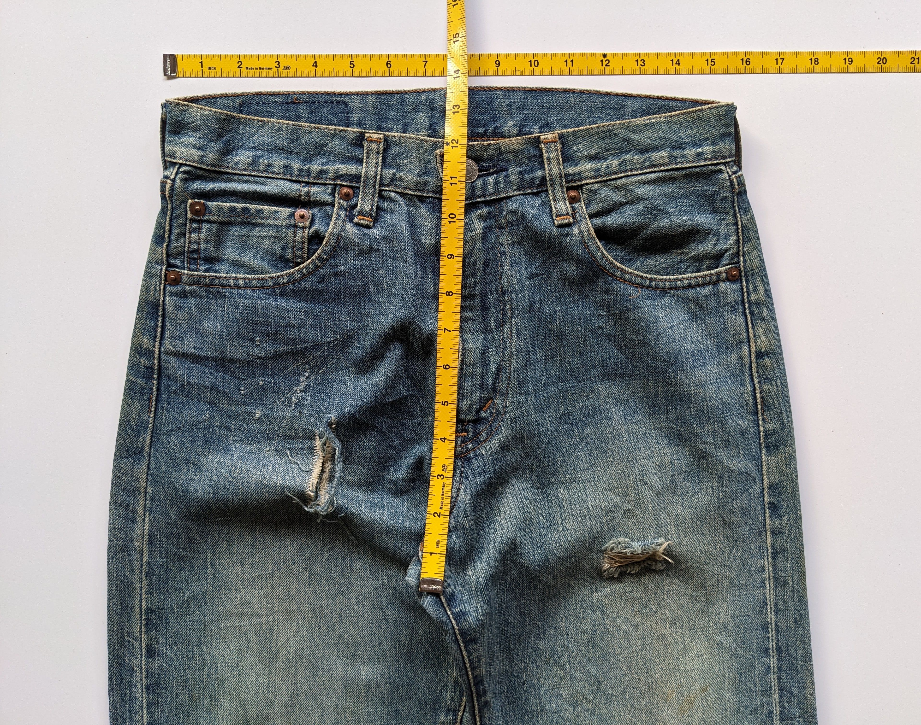 Levi's × Levi's Vintage Clothing × Vintage Vintage Levi's 502 Big E selvedge jeans Size US 31 - 9 Thumbnail