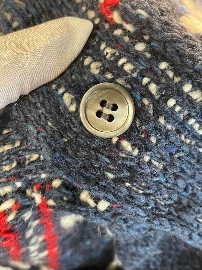 Thom Browne Thom Browne A floral wool sweater Size US XS / EU 42 / 0 - 4 Thumbnail