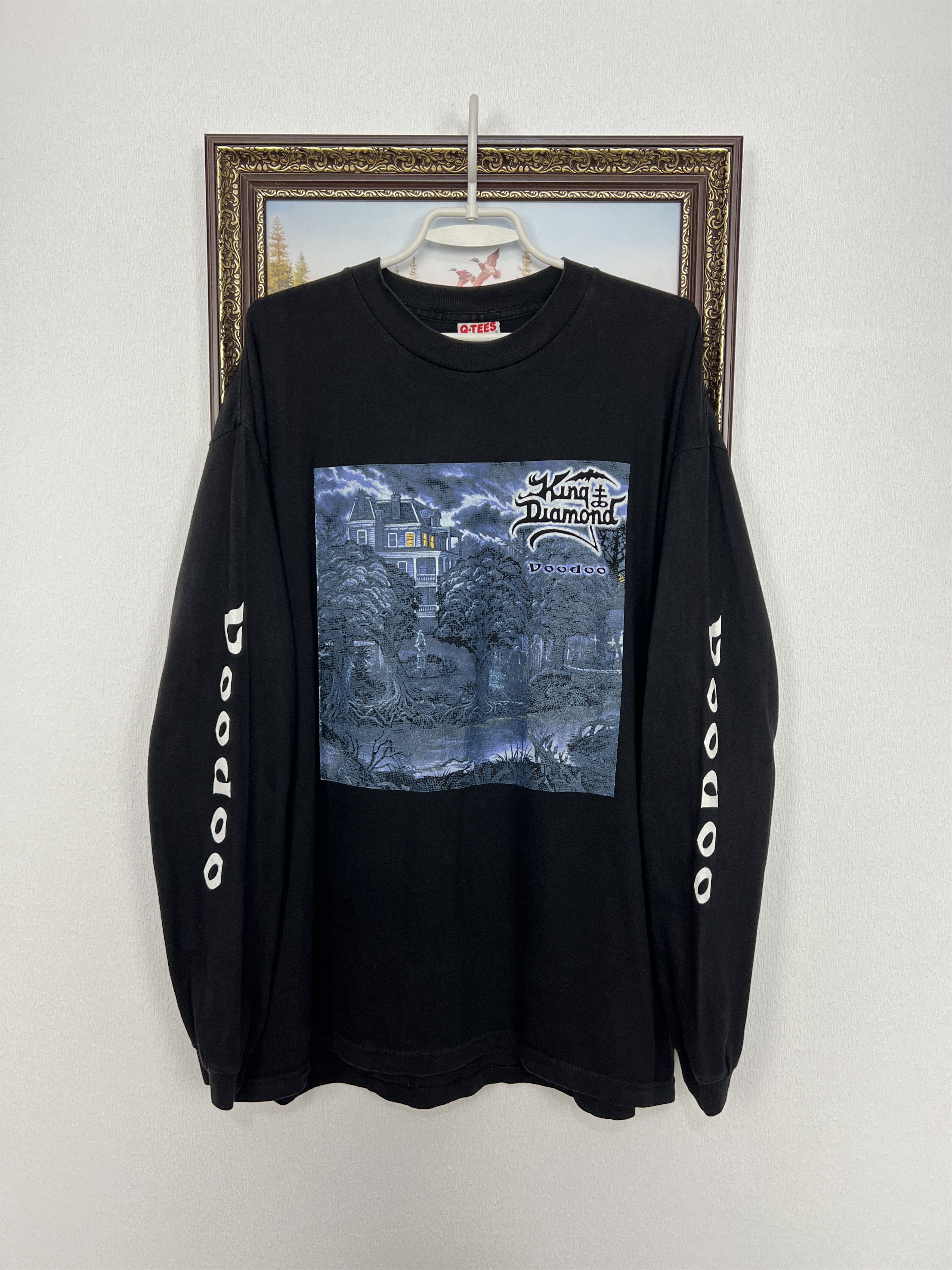 Vintage Vintage 1998 King Diamond Voodoo World Tour Tee Shirt Size US XL / EU 56 / 4 - 1 Thumbnail