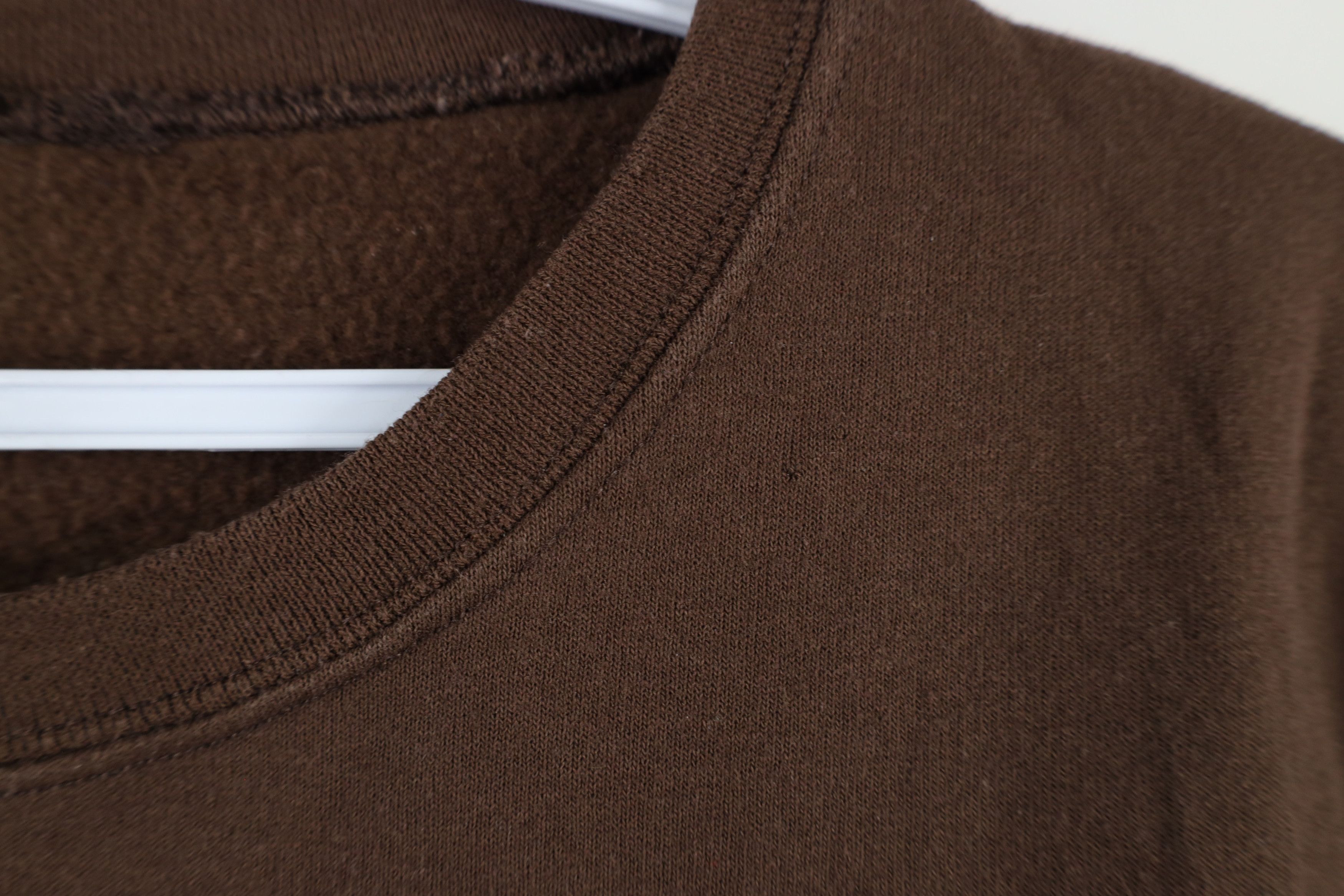 Vintage Vintage 90s Streetwear Flowers Pumpkin Sweatshirt Brown Size L / US 10 / IT 46 - 8 Thumbnail