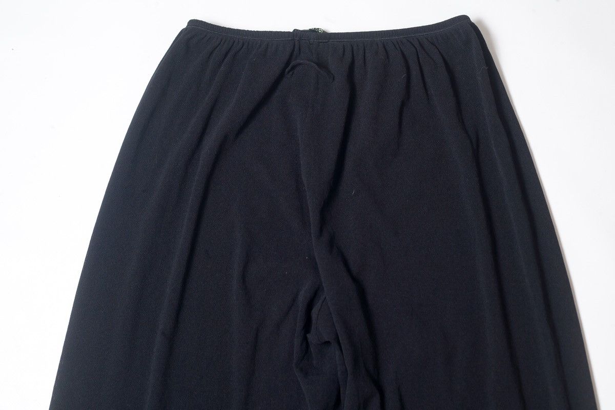 Jean Paul Gaultier Jean Paul Gaultier Womens Elastic Waist Wide Leg Mesh Pants Size 32" / US 10 / IT 46 - 8 Thumbnail