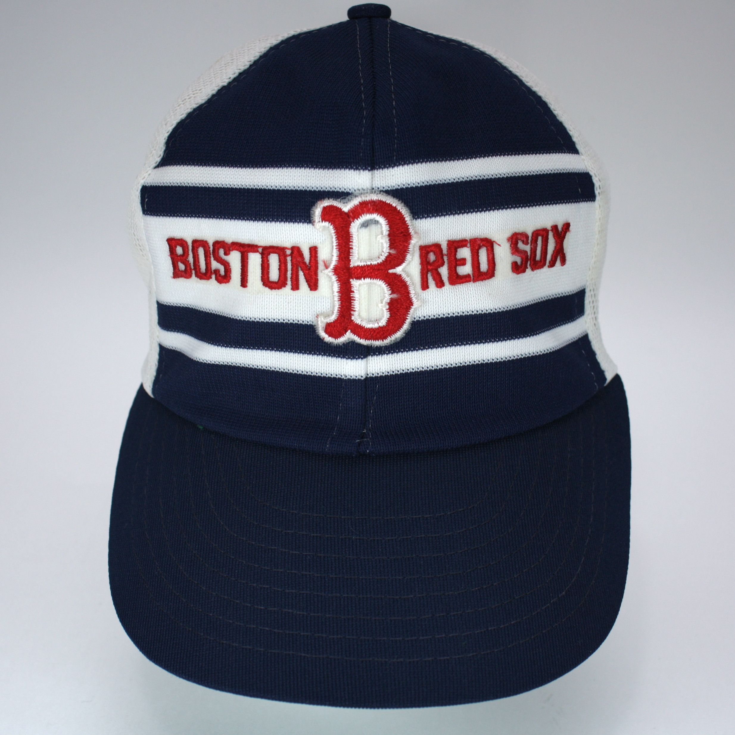 MLB Vintage Boston Red Sox 1980’s Adjustable MLB Mesh Trucker Size ONE SIZE - 2 Thumbnail