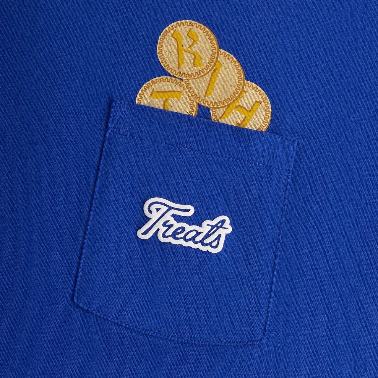 Kith Kith Treats Hanukkah Gelt Coins Pocket Tee Size US M / EU 48-50 / 2 - 3 Thumbnail
