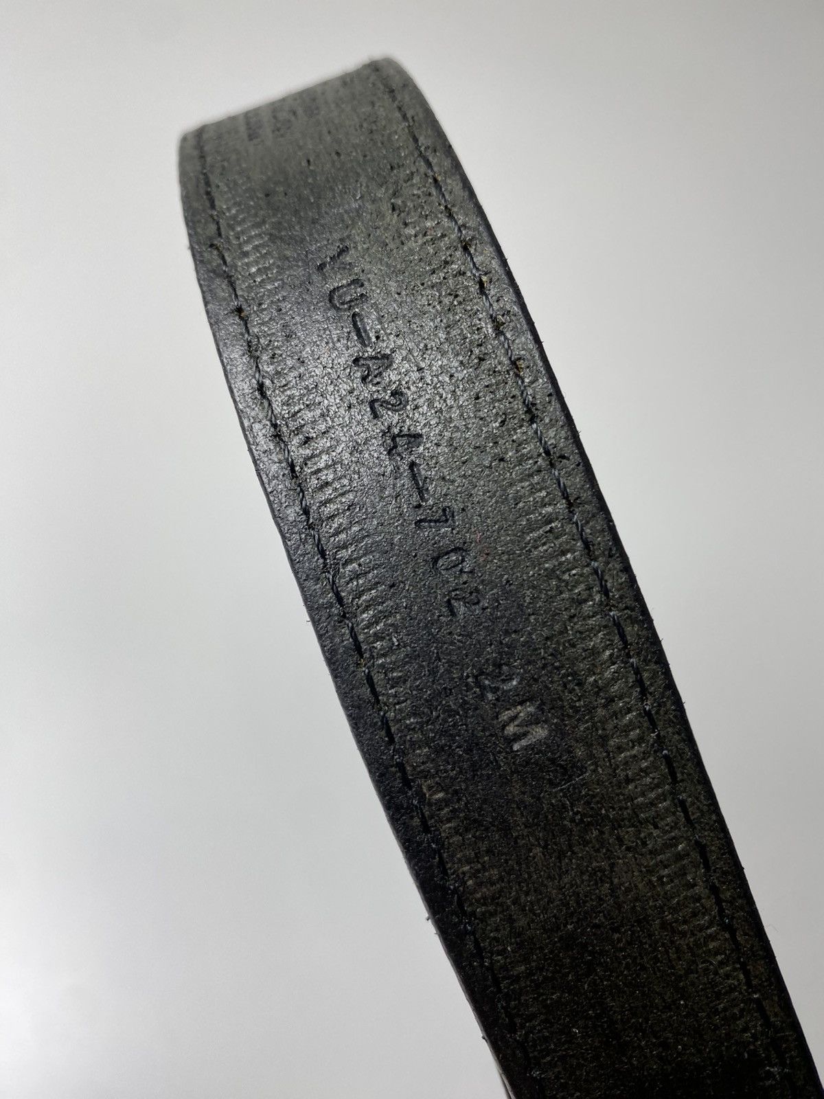 Yohji Yamamoto SS97 YOHJI YAMAMOTO Y’s LEATHER BELT Size ONE SIZE - 6 Thumbnail