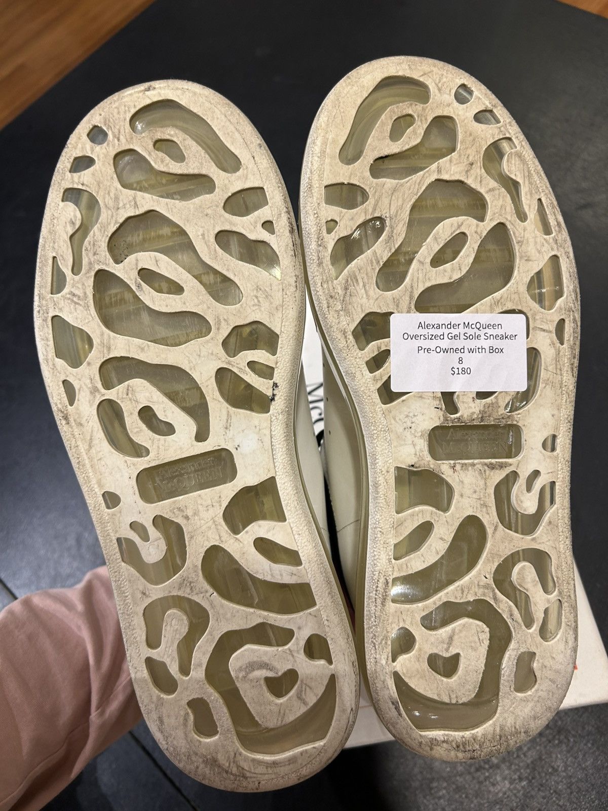 Alexander McQueen Alexander McQueen Oversized Gel Sole Sneaker Size US 8 / EU 41 - 5 Thumbnail