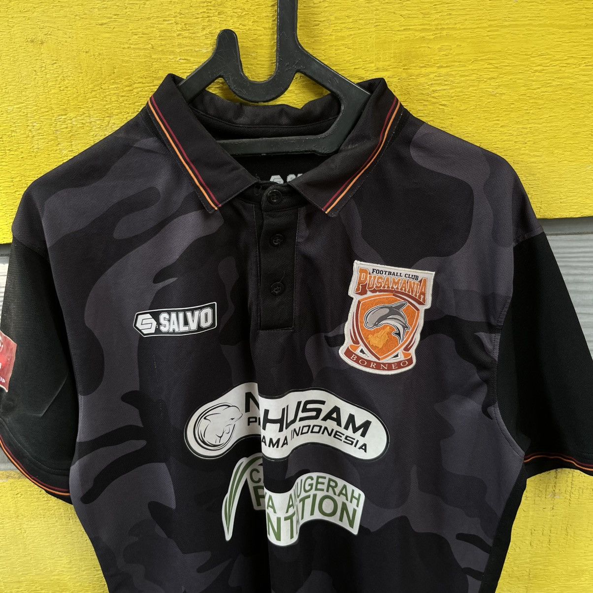 Other RARE PUSAMANIA BORNEO FC TSC INDONESIA MATCH WORN JERSEY Size US L / EU 52-54 / 3 - 2 Thumbnail