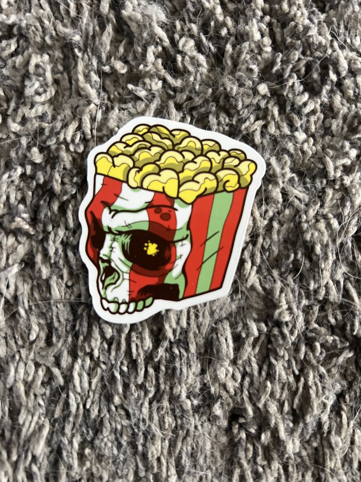 Hypebeast Deathly Cravings Popcorn Sticker Size ONE SIZE - 1 Thumbnail