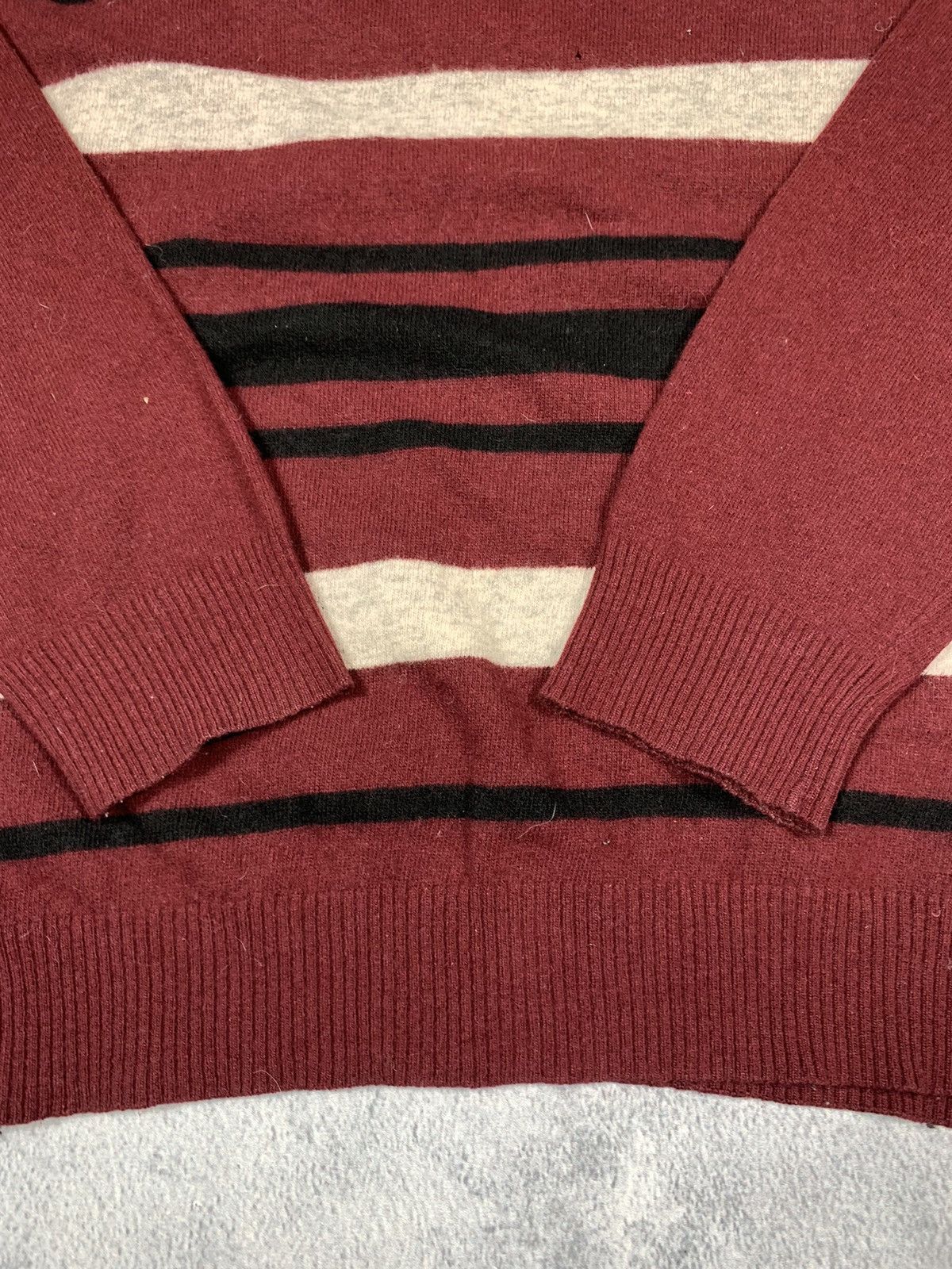 Pierre Cardin × Vintage Vintage Y2K Pierre Cardin striped sweater oldmoney style XL Size US XL / EU 56 / 4 - 3 Thumbnail