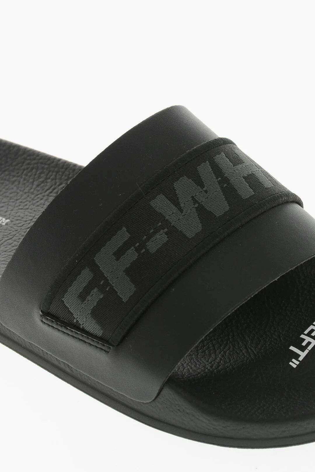 Off-White og1mm0426 Solid-Color Slides in Black Size US 7 / EU 40 - 4 Thumbnail