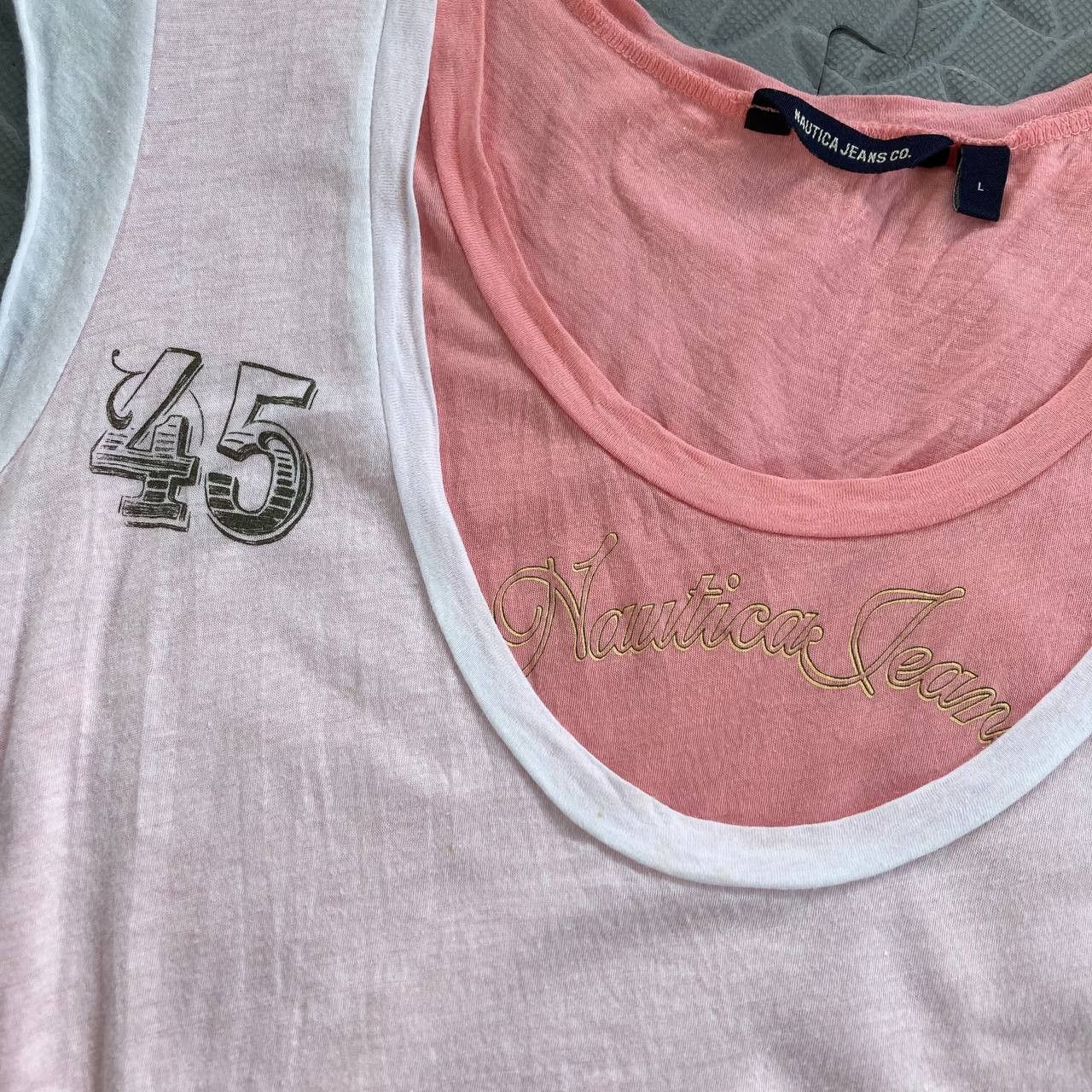 Nautica Y2k Double layered Tank Size L / US 10 / IT 46 - 9 Thumbnail