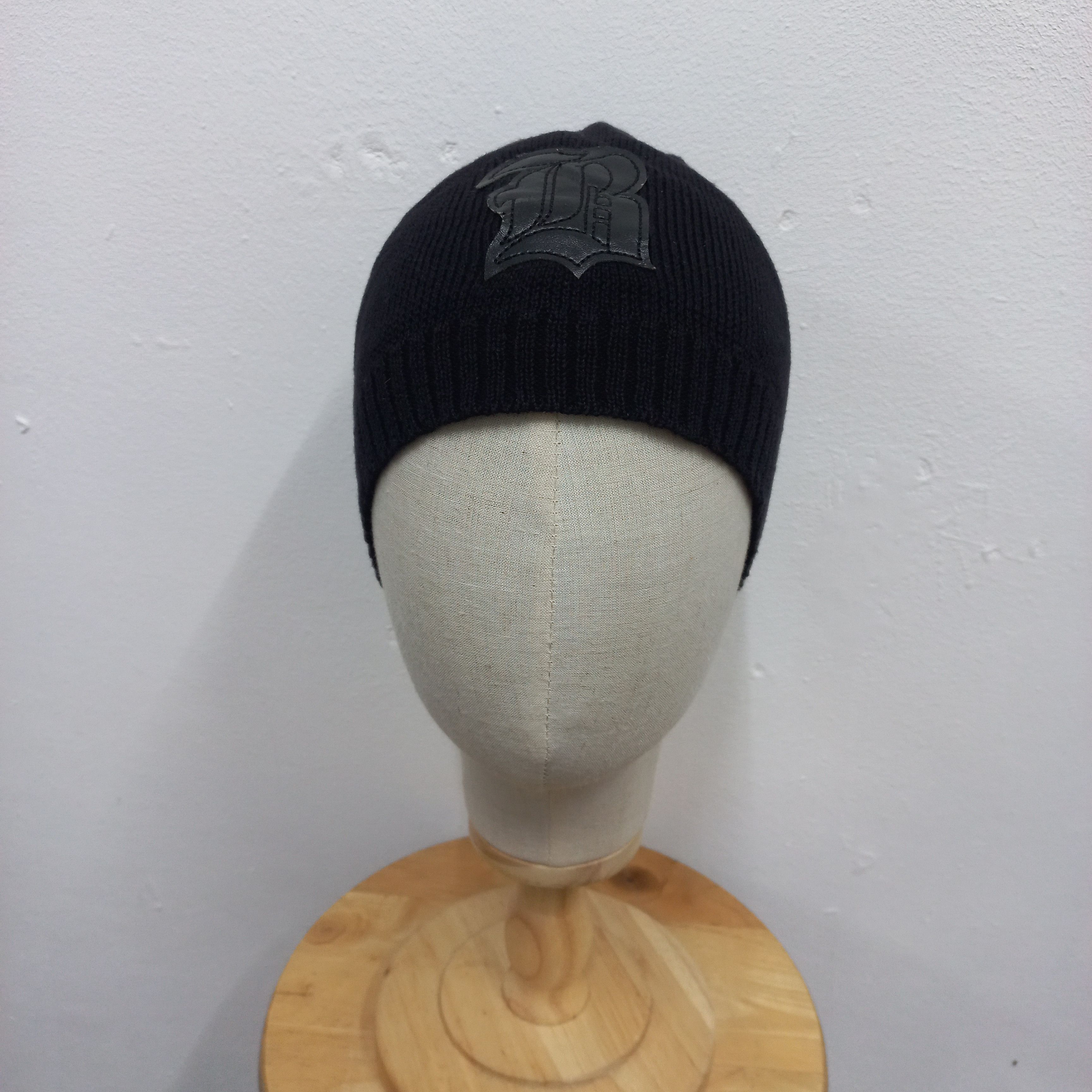 Japanese Brand ☠️ Body maker japan patch punk style pull on beanie hat Size ONE SIZE - 2 Thumbnail