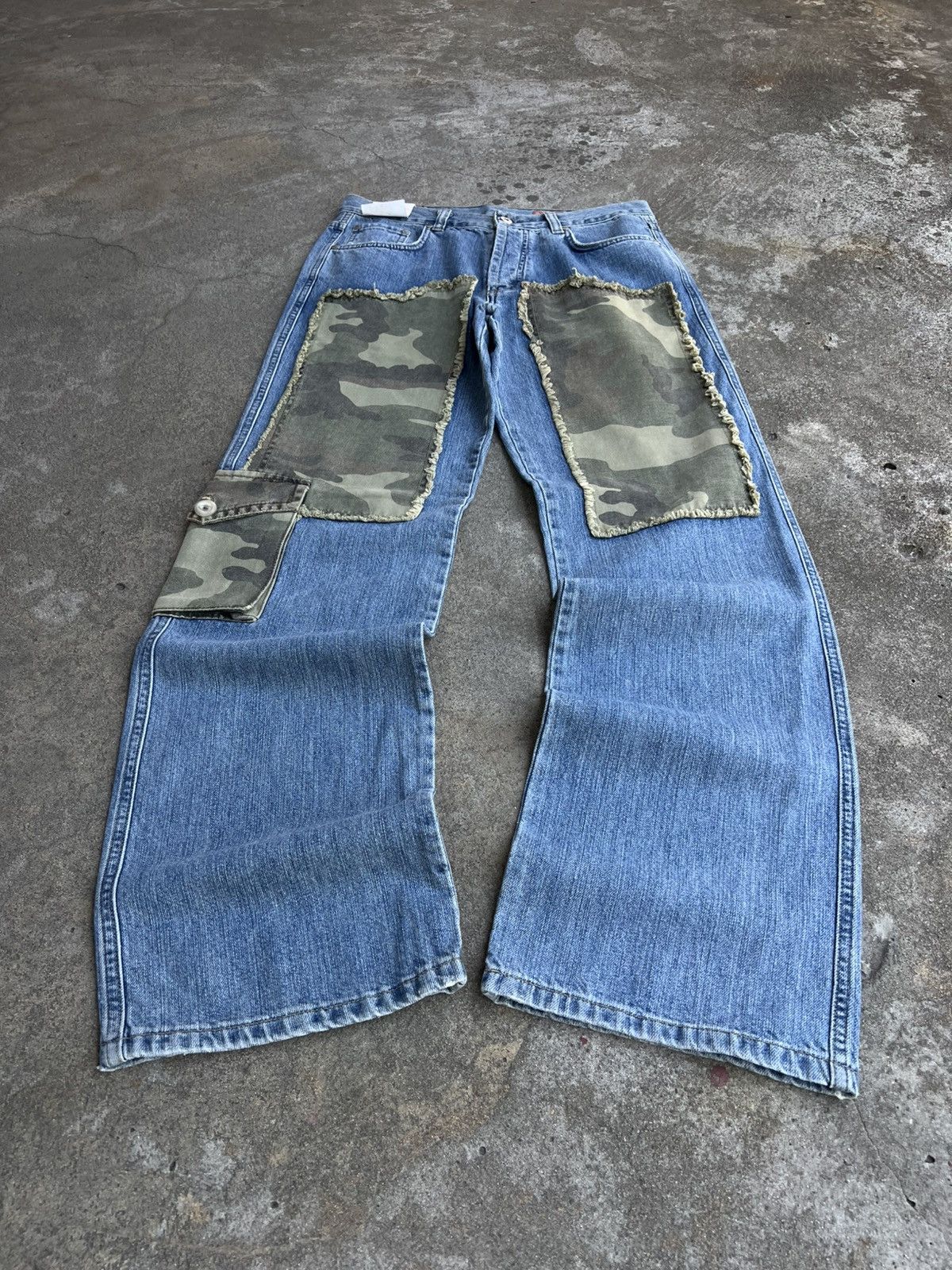 Other Crazy japanese If Six Was Nine Type Camo Avant garde Jeans Size US 32 / EU 48 - 1 Thumbnail