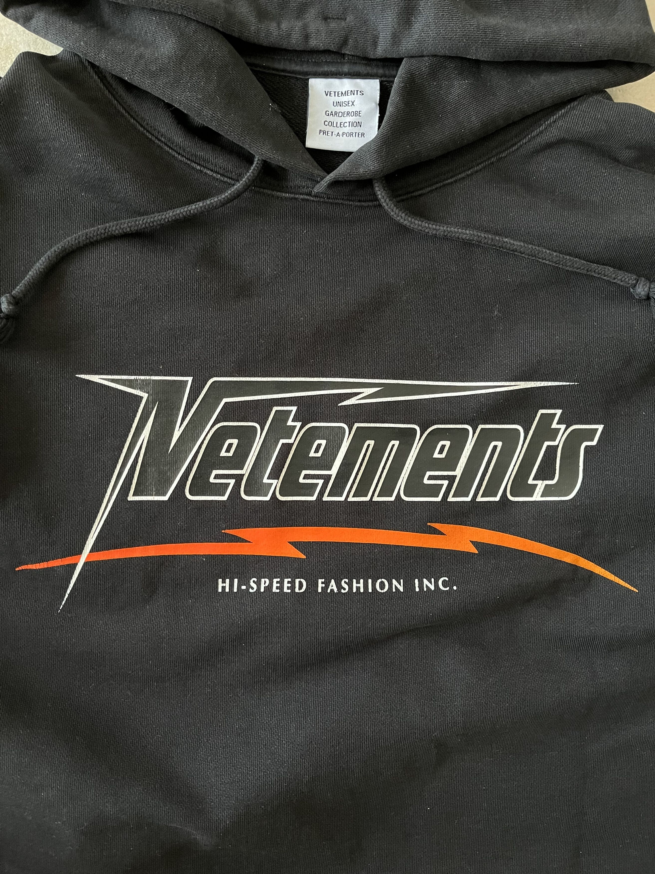 Vetements Vetements Hi-Speed Hoodie Size US XS / EU 42 / 0 - 3 Thumbnail