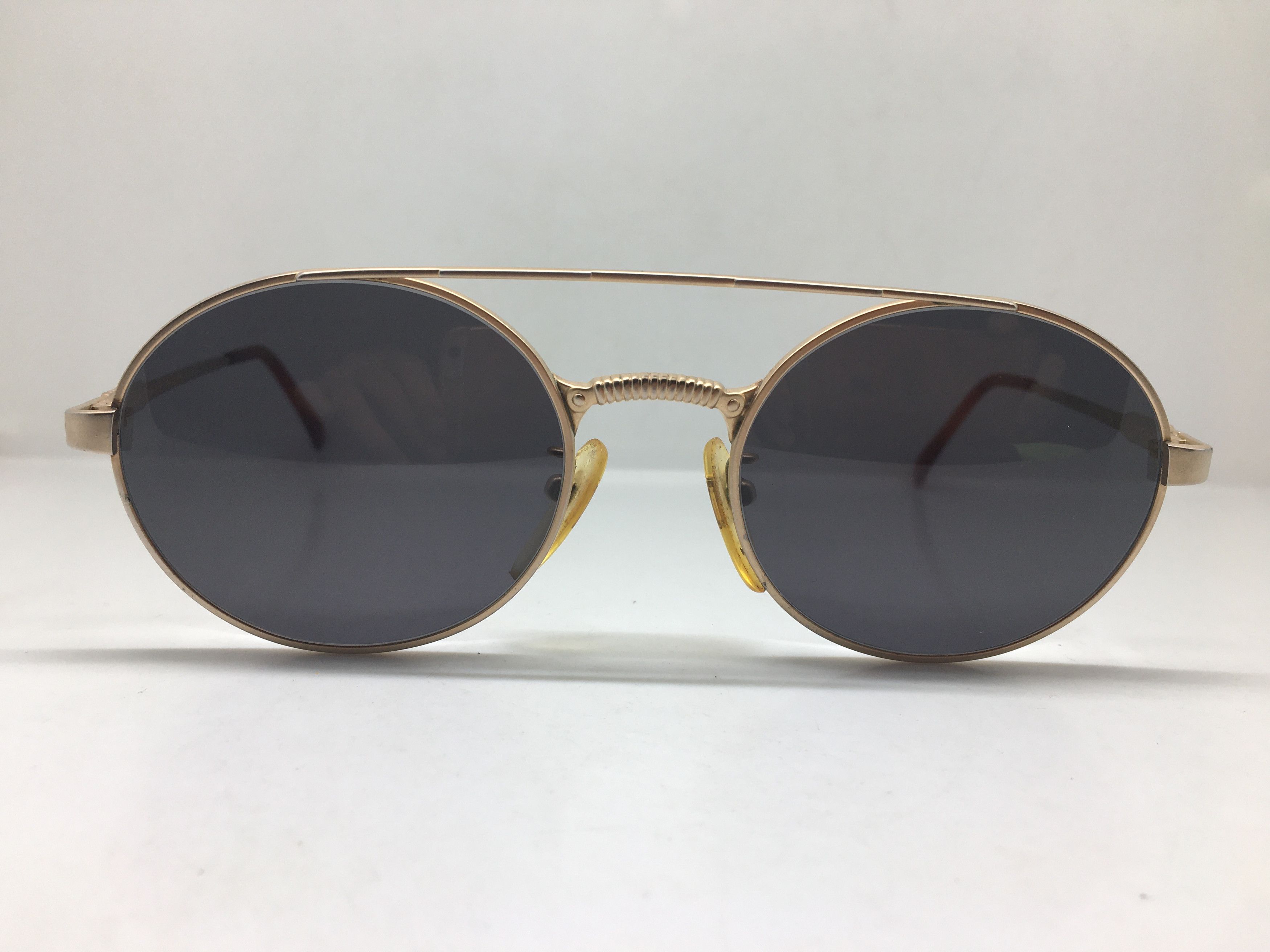 Tonino Lamborghini Tonino Lamborghini Gold Titanium Round Sunglasses JAMES DEAN Size ONE SIZE - 2 Thumbnail