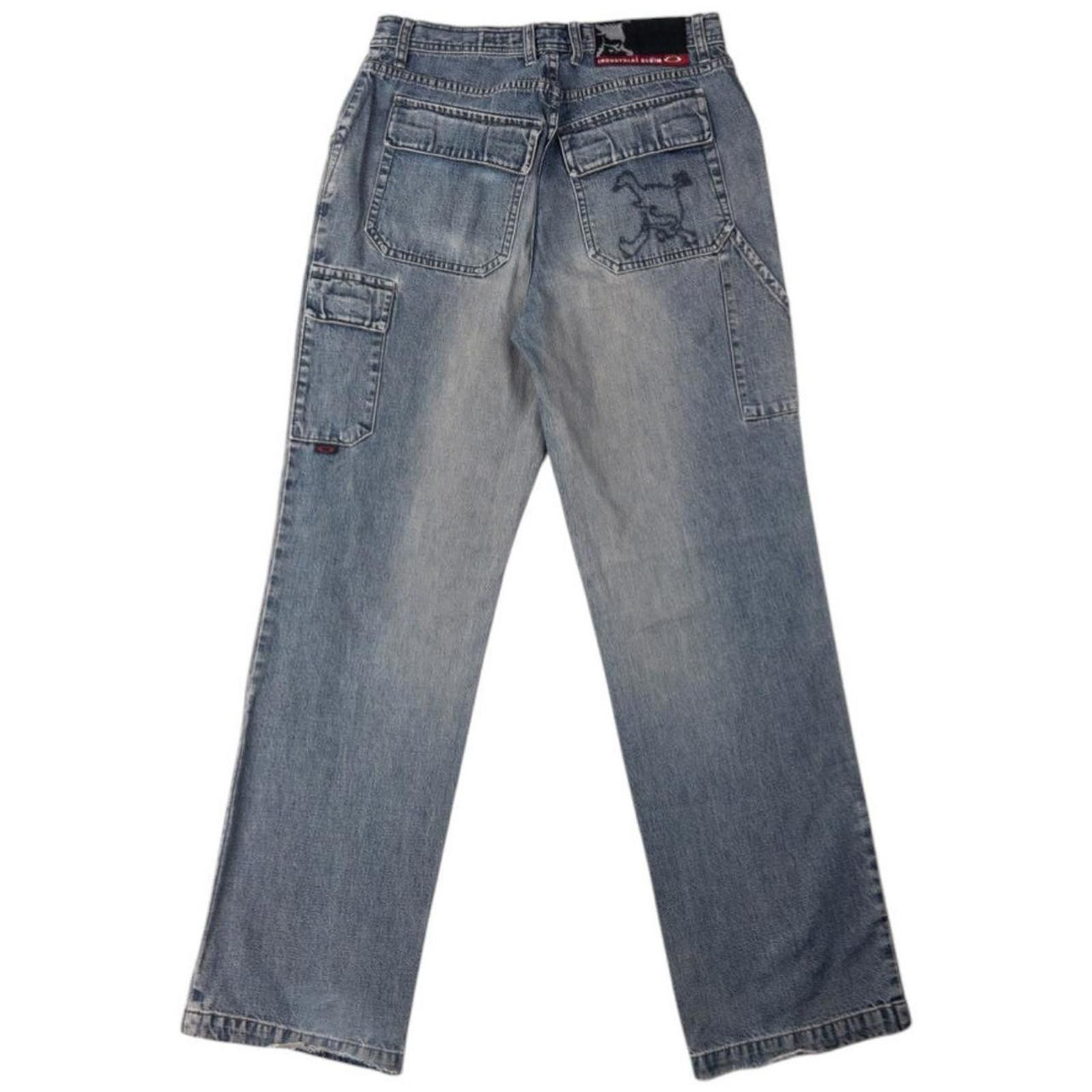 Oakley Vintage Oakley Embroidered Denim Jeans Size W31 Size US 31 - 2 Thumbnail