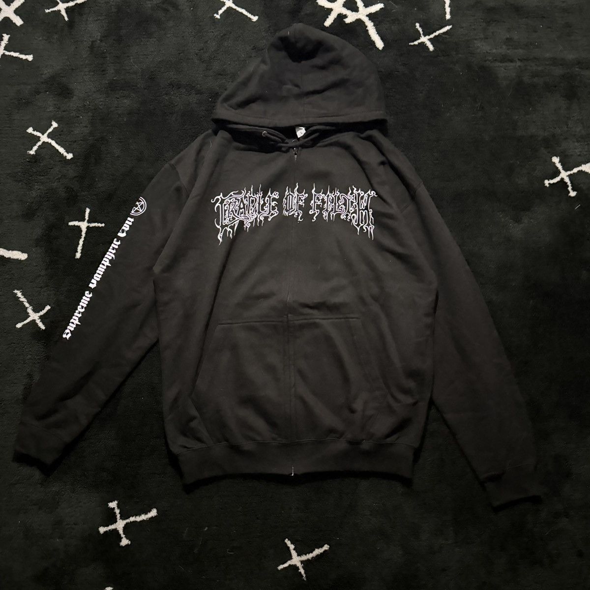Vintage Cradle of Filth - Zip Up Size US L / EU 52-54 / 3 - 1 Thumbnail