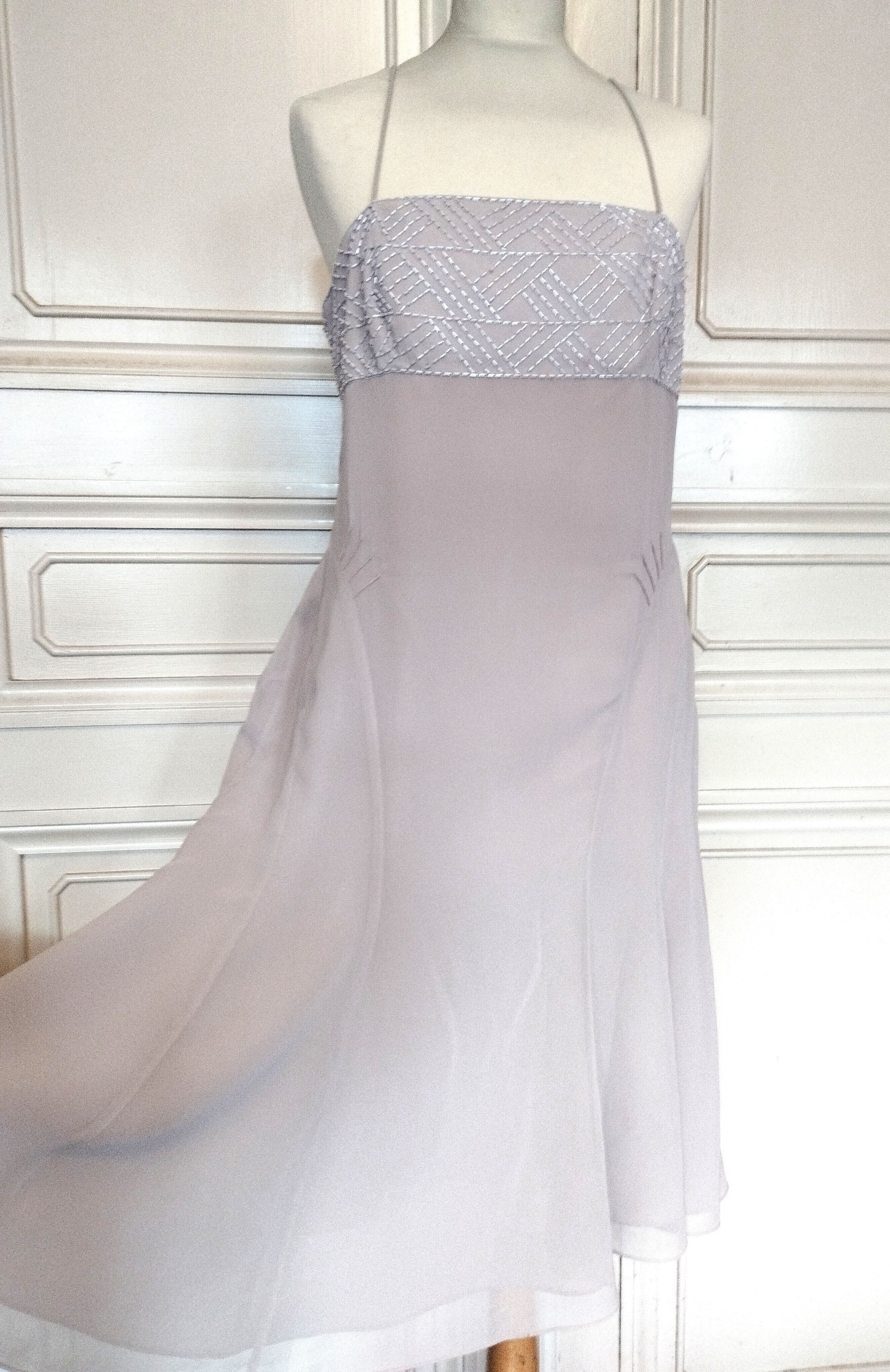 Designer Amanda Wakeley Robe Sculpturale Soirée Cérémonie T XL/XXL Size XL / US 12-14 / IT 48-50 - 1 Thumbnail